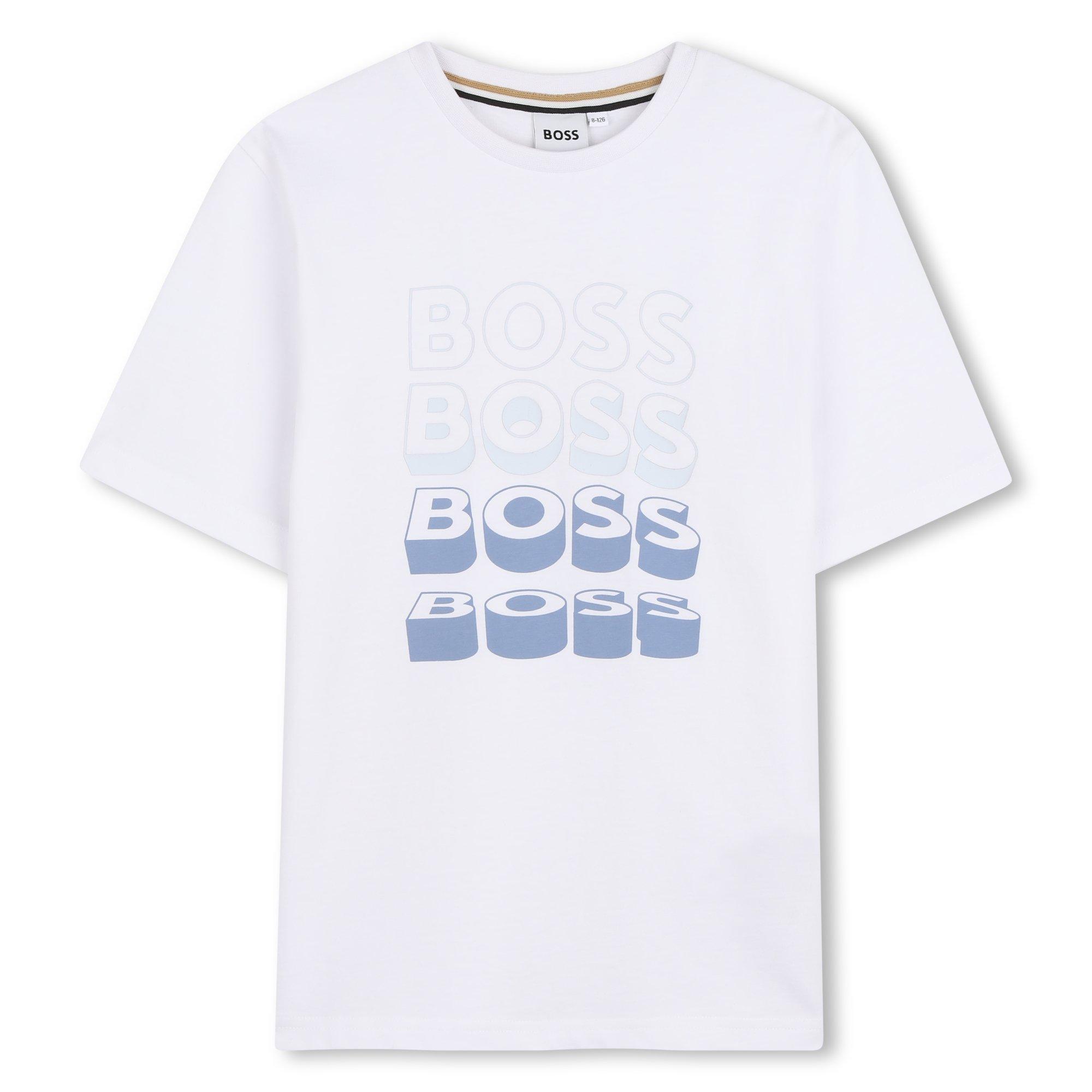 Boss Boys Kids' T-Shirt - White - 10Y