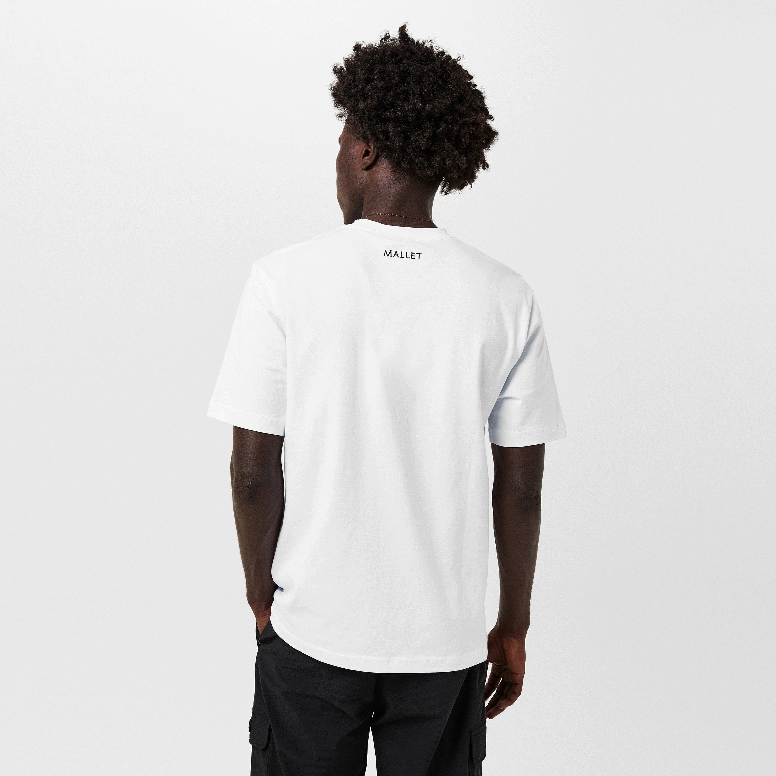 White Organic - Mallet - Men's Plaque T-Shirt - 4