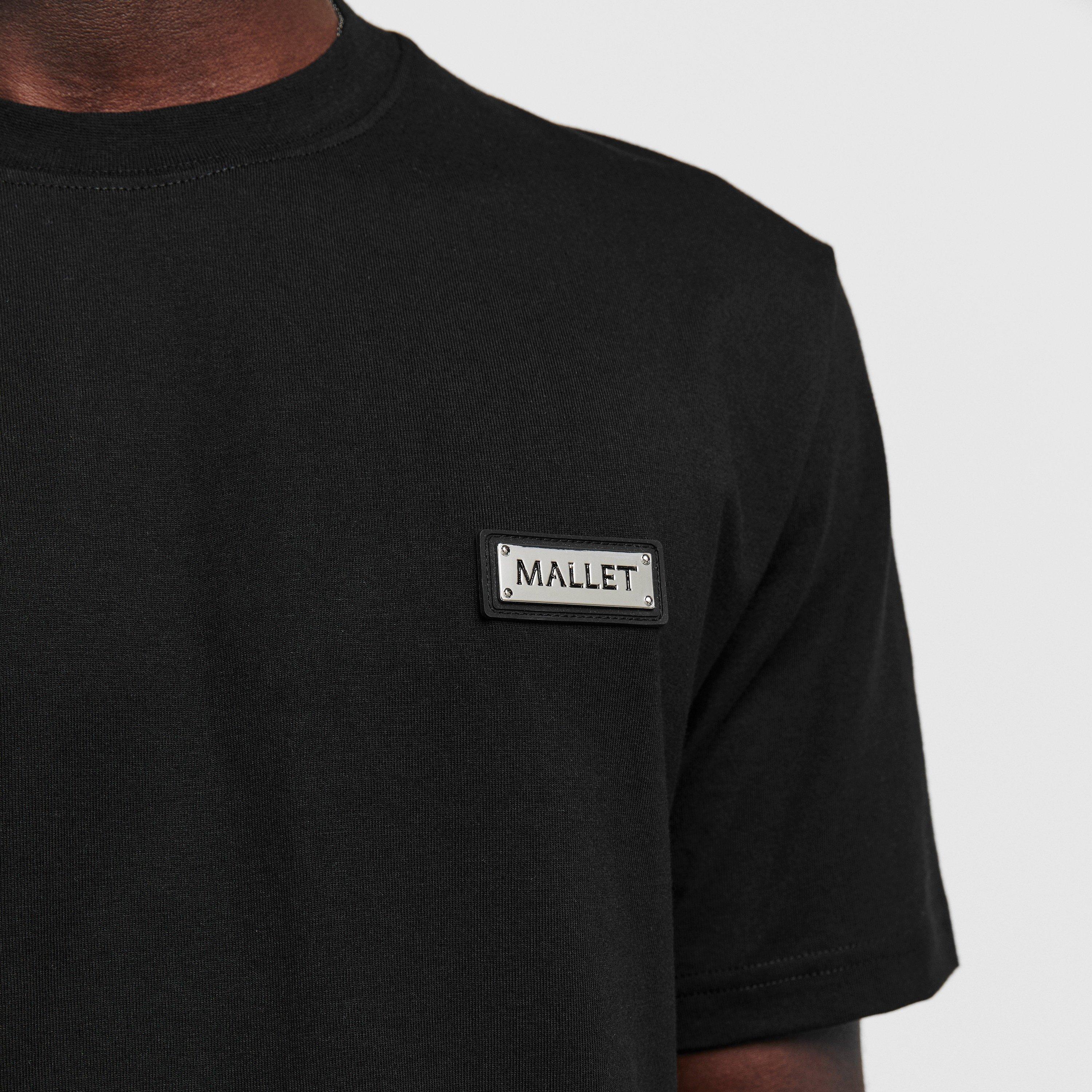 Black Organic - Mallet - Men's Plaque Regular Fit T-Shirt - 5