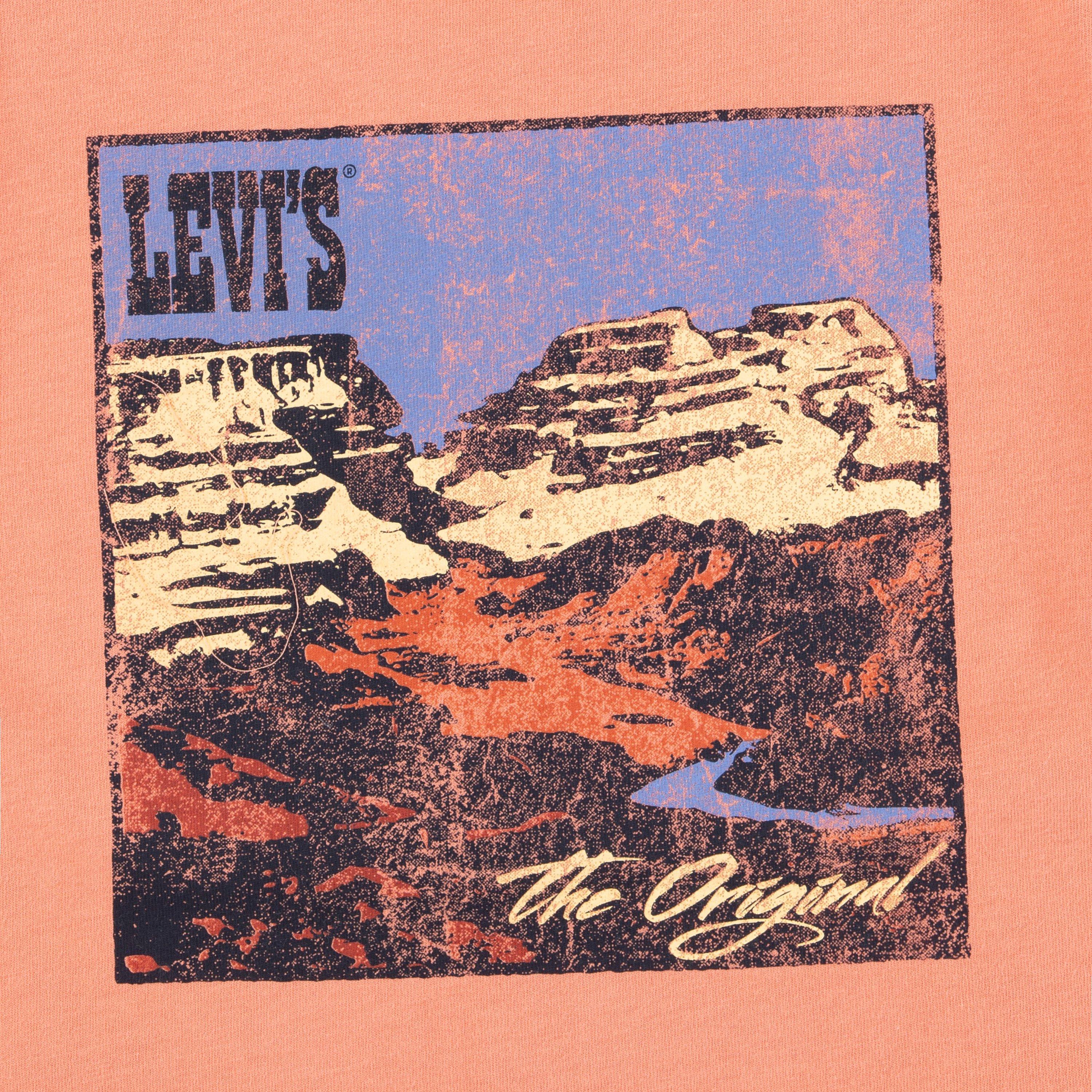 Tawny Orange - Levis - Kids' Landscape Regular Fit T-Shirt - 4