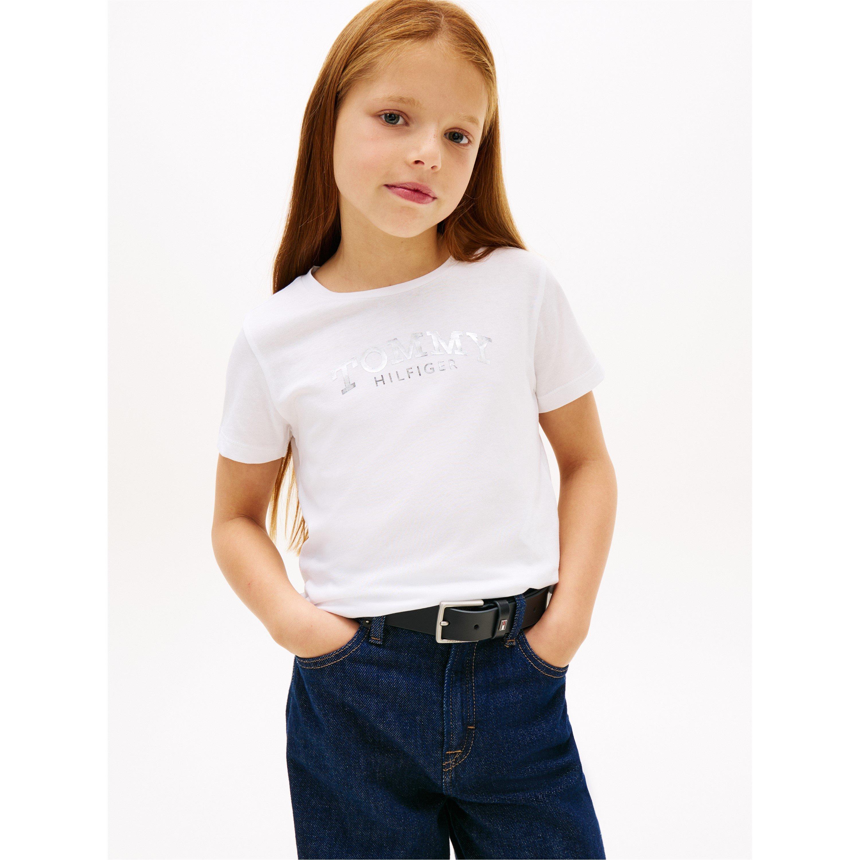 White YBR - Tommy Hilfiger - Tommy Foil SS Tee Jn61 - 2