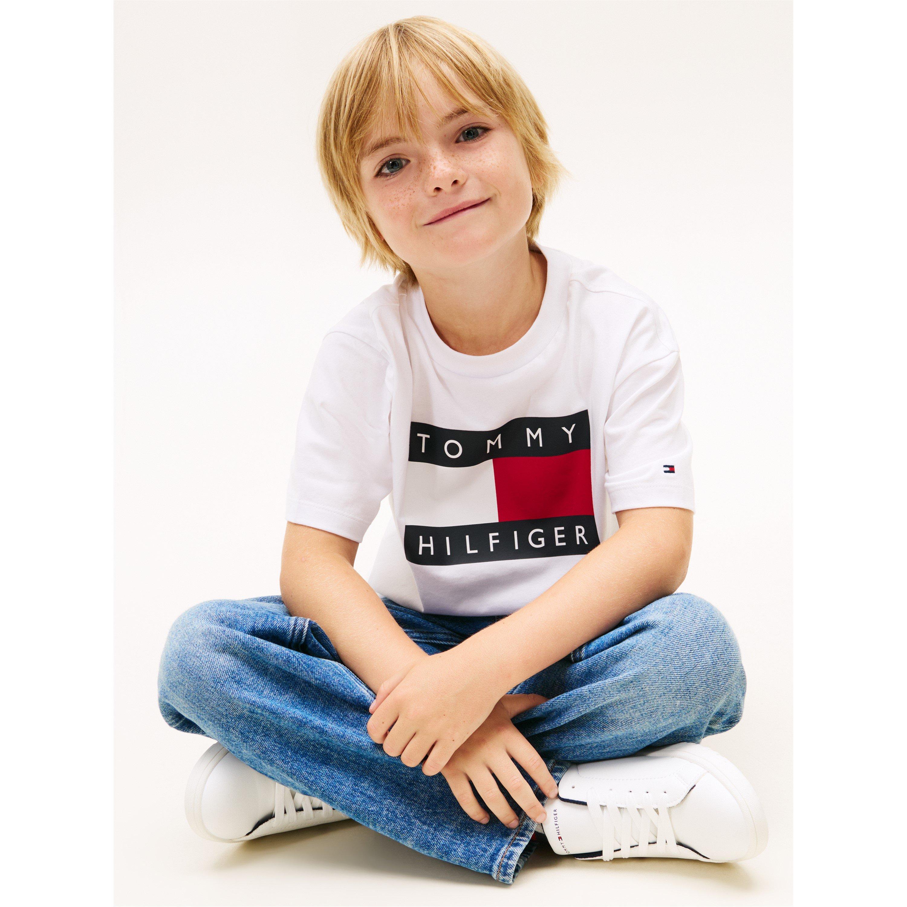 White YBR - Tommy Hilfiger - Tommy Heritage Tee Jn61 - 3