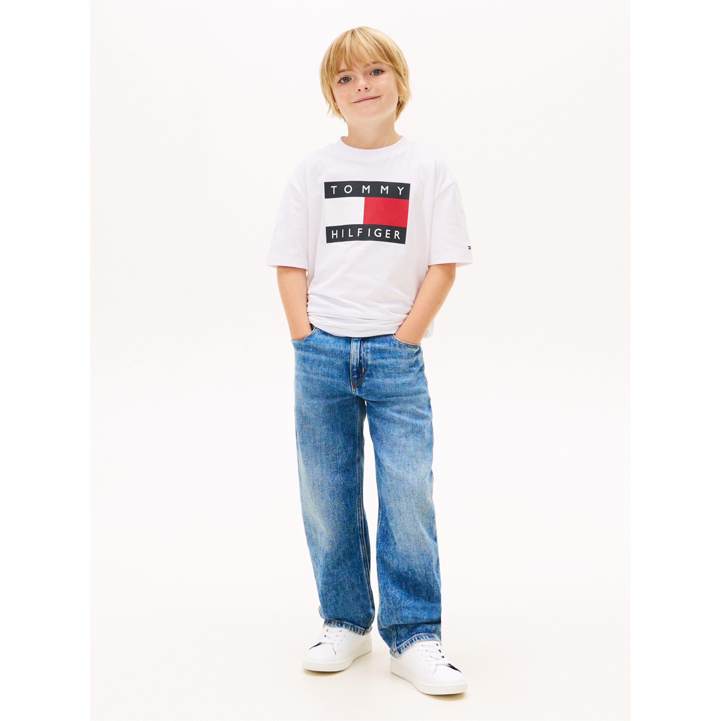 White YBR - Tommy Hilfiger - Tommy Heritage Tee Jn61 - 4