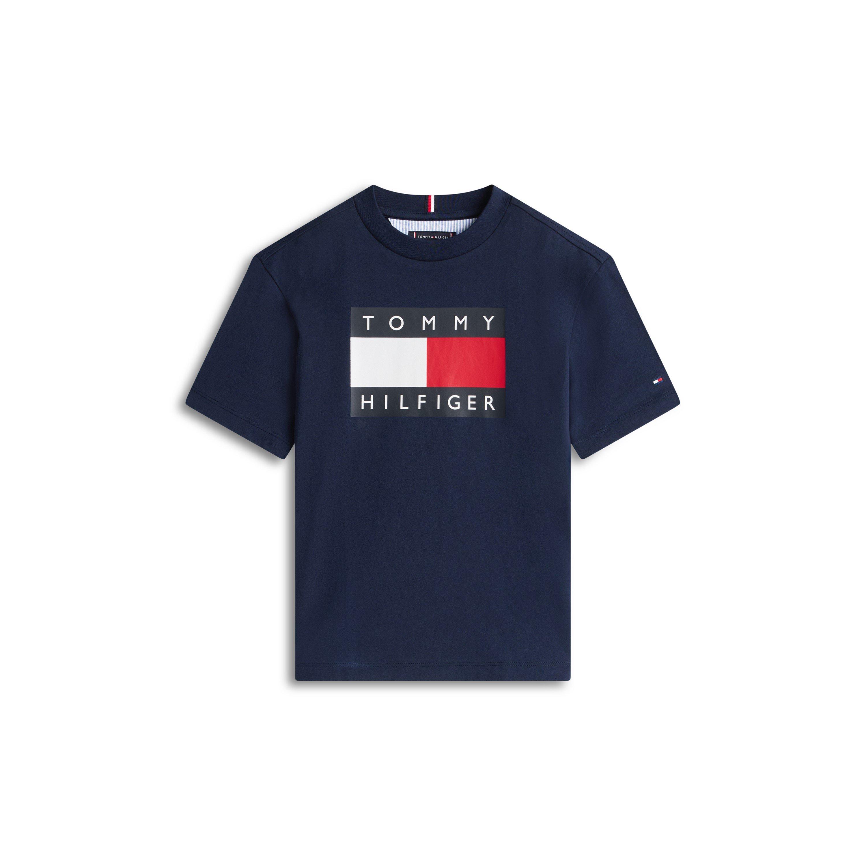 Tommy Hilfiger Boys Kids' Heritage T-Shirt - Night Navy C1g - 6Y