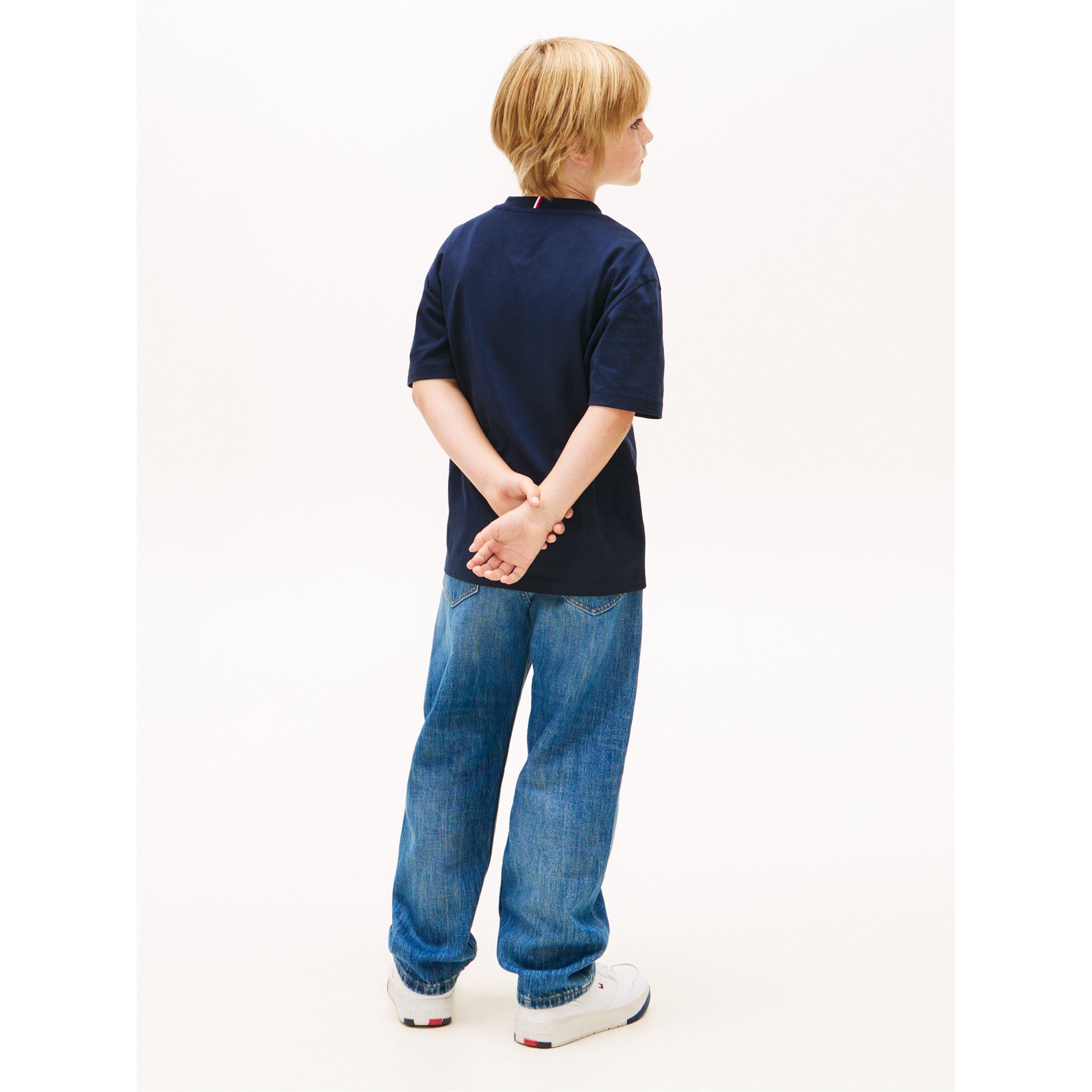 Night Navy C1G - Tommy Hilfiger - Kids' Heritage T-Shirt - 5