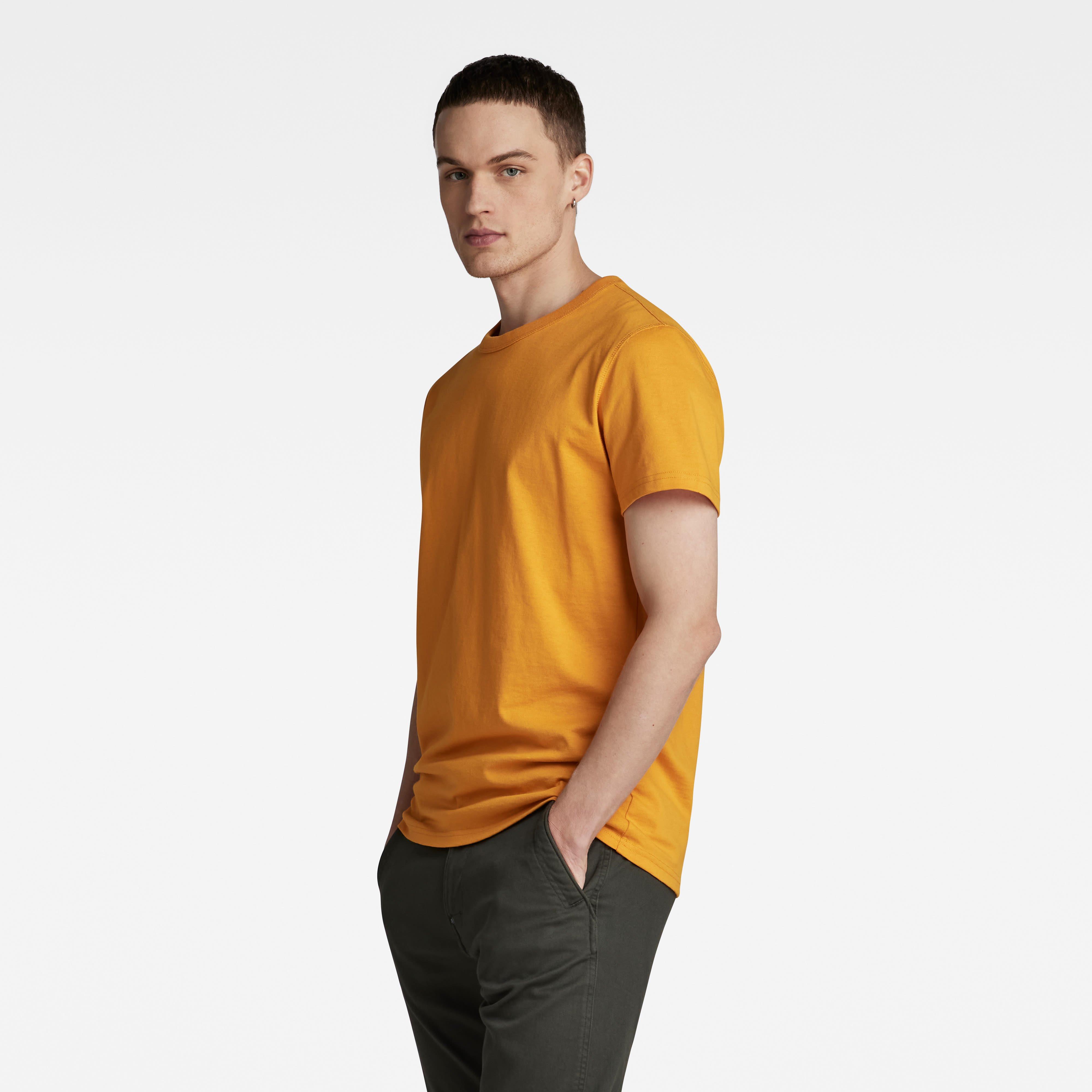 dull yellow - G Star - Men's G-Star Regular Fit T-Shirt - 2