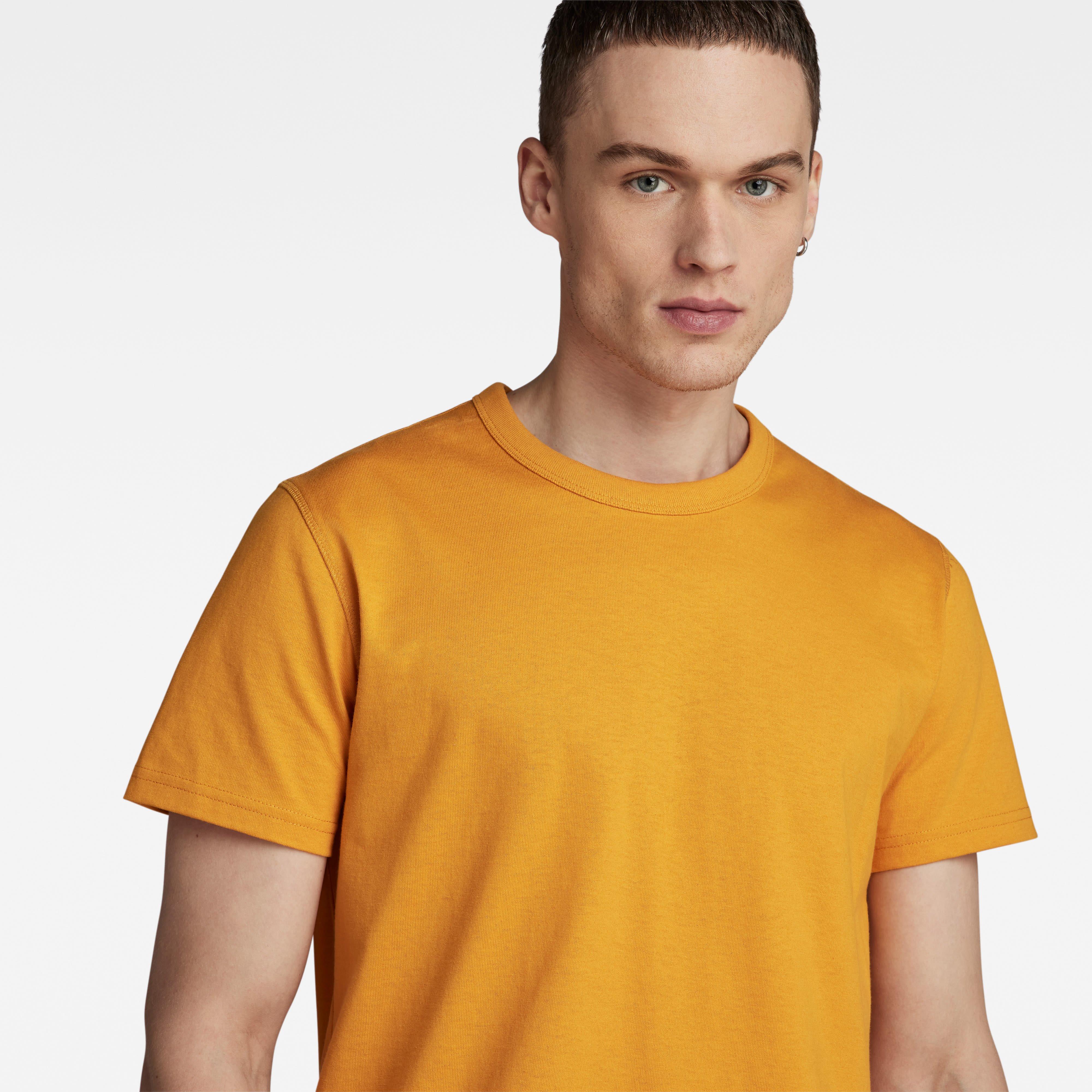 dull yellow - G Star - Men's G-Star Regular Fit T-Shirt - 4