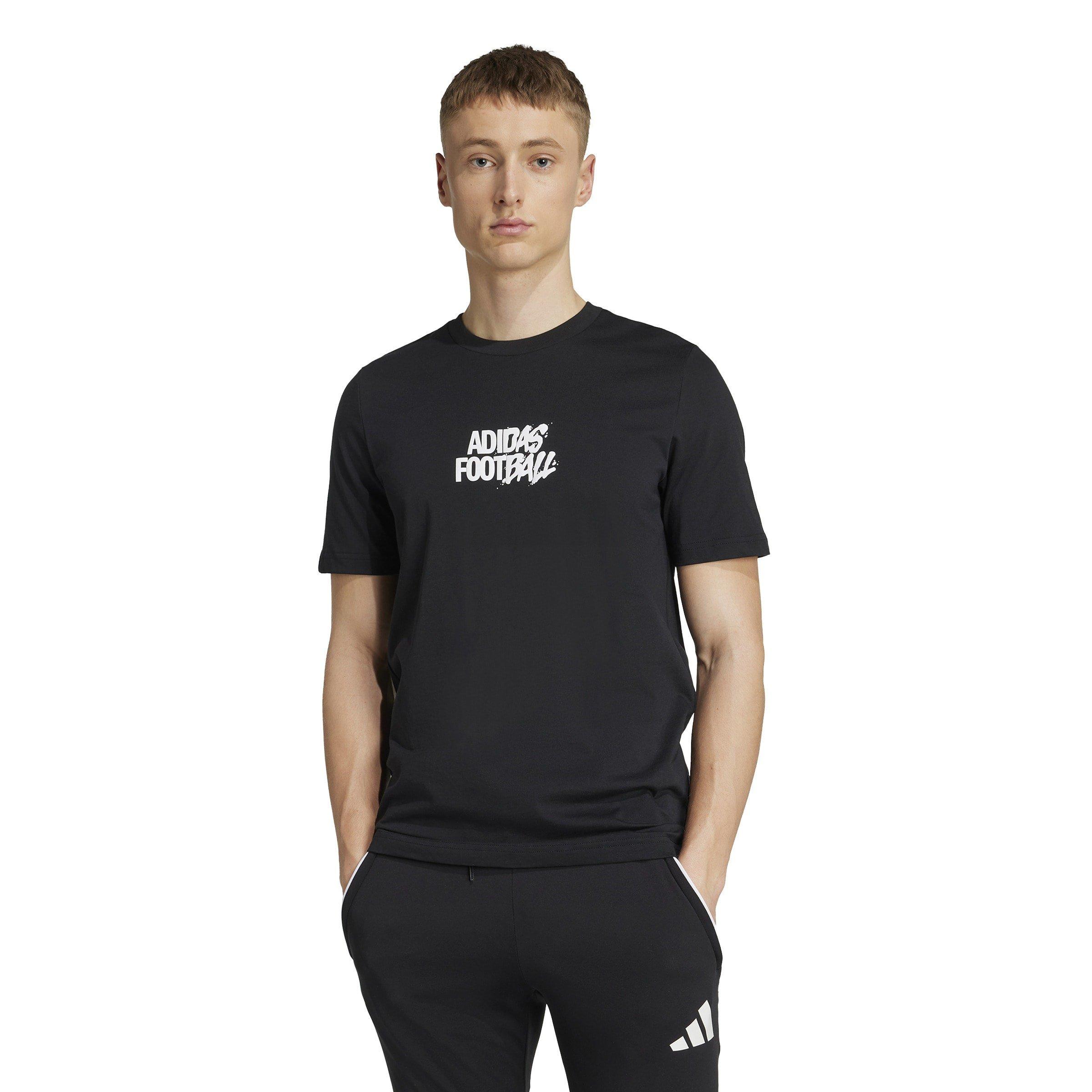 Black - adidas - Tango Regular Fit T-Shirt - 2