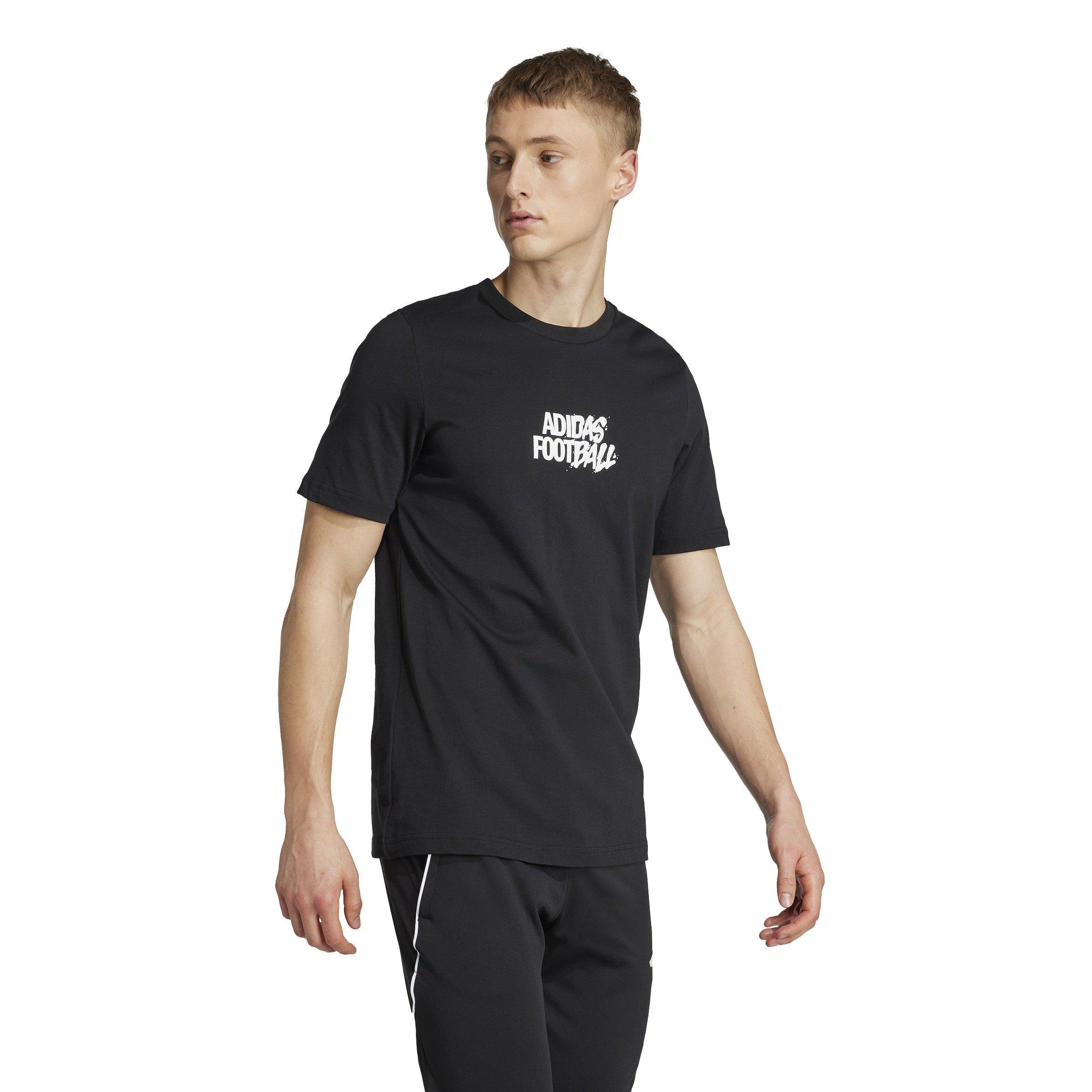 Black - adidas - Tango Regular Fit T-Shirt - 6