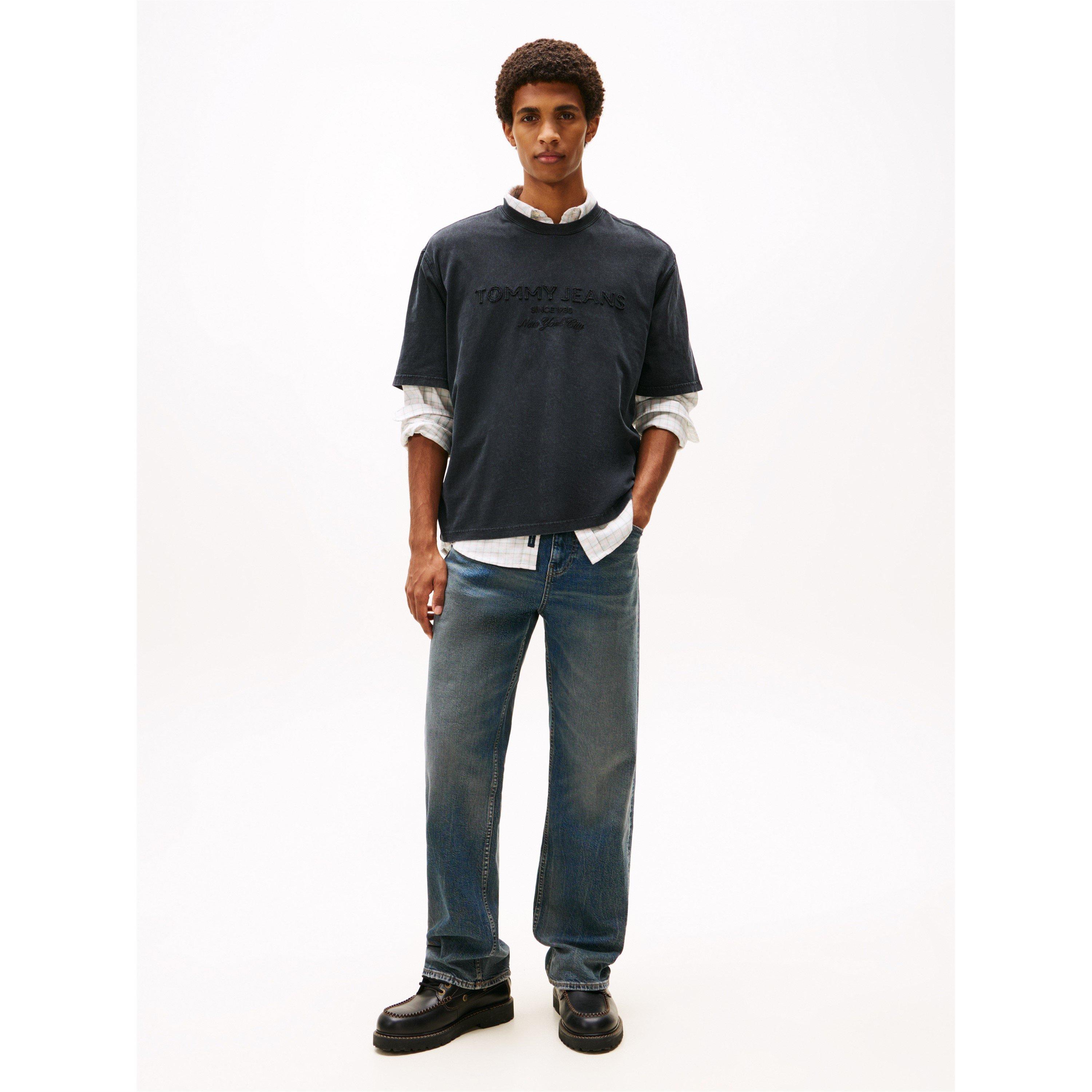 Schwarz - Tommy Jeans - Men's New Classic T-Shirt - 4