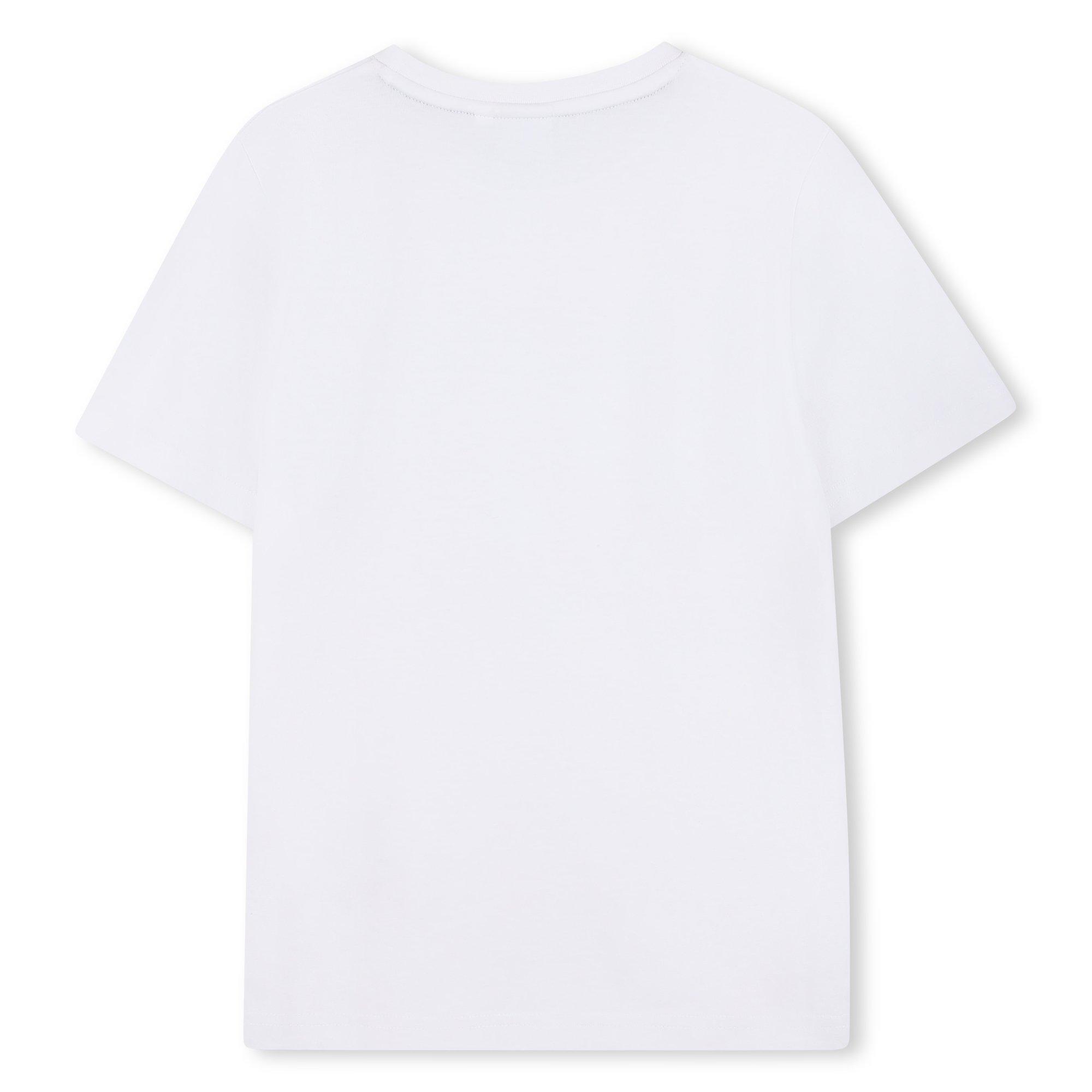 White - Boss - Kids Fancy Logo T-Shirt, Logo Design - 2
