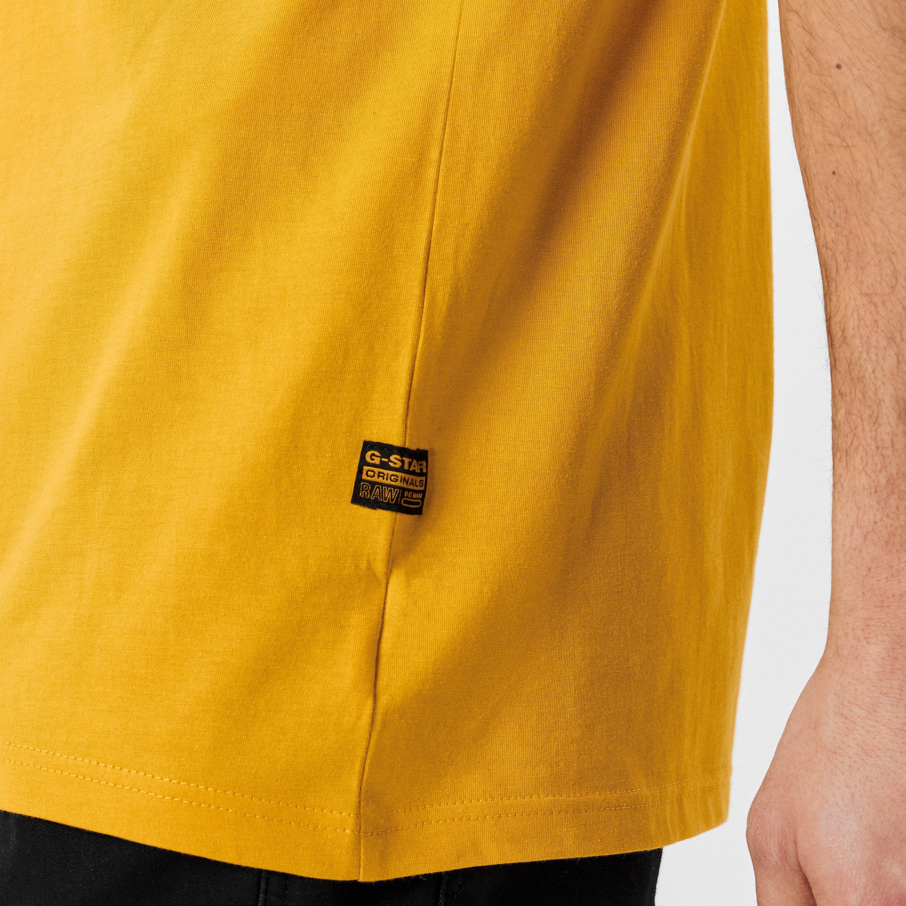 Dk Lemon - G Star - Stacked Old Skool Logo T-Shirt - 5