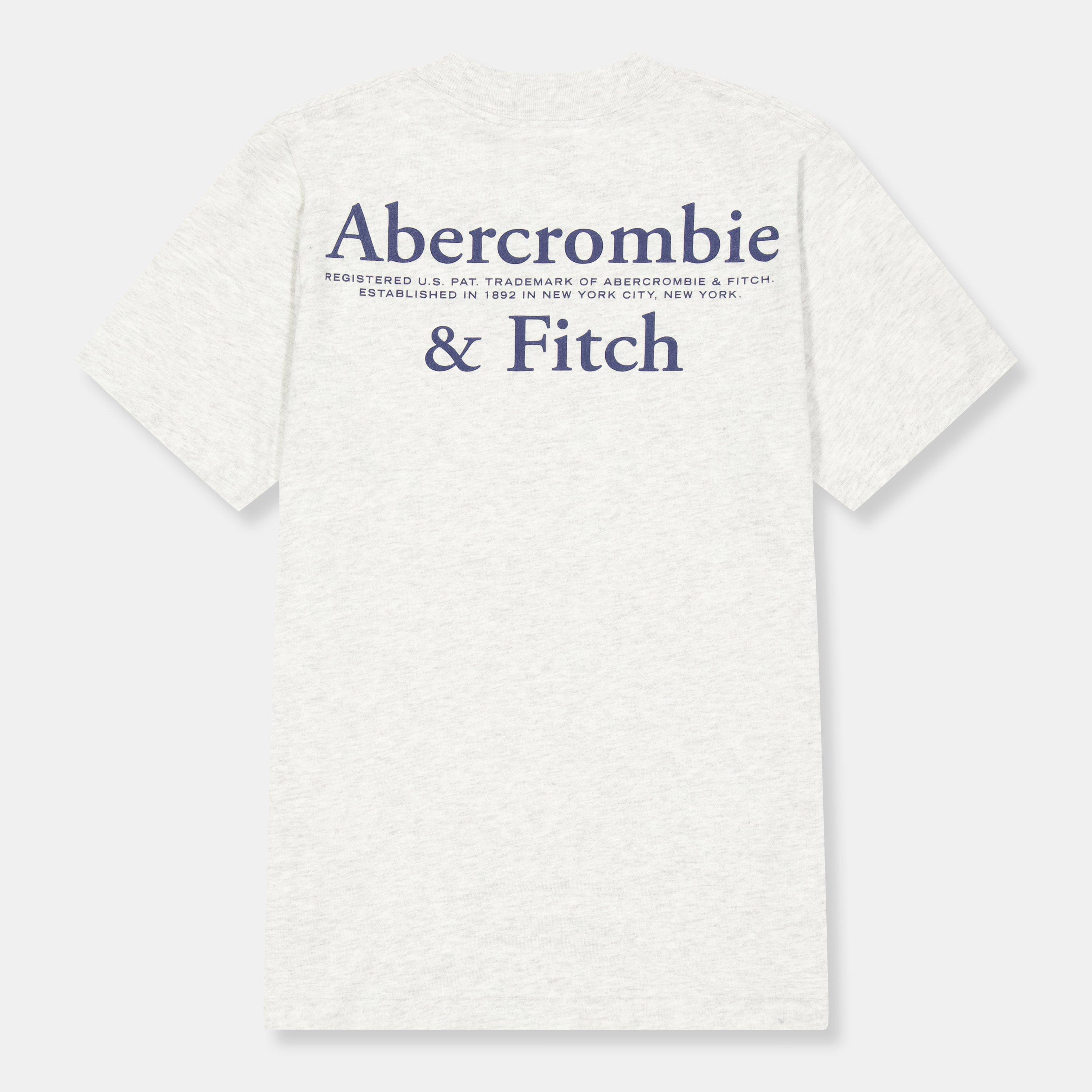 Light Grey GH3 - Abercrombie and Fitch - Kids' Regular Fit T-Shirt - 2