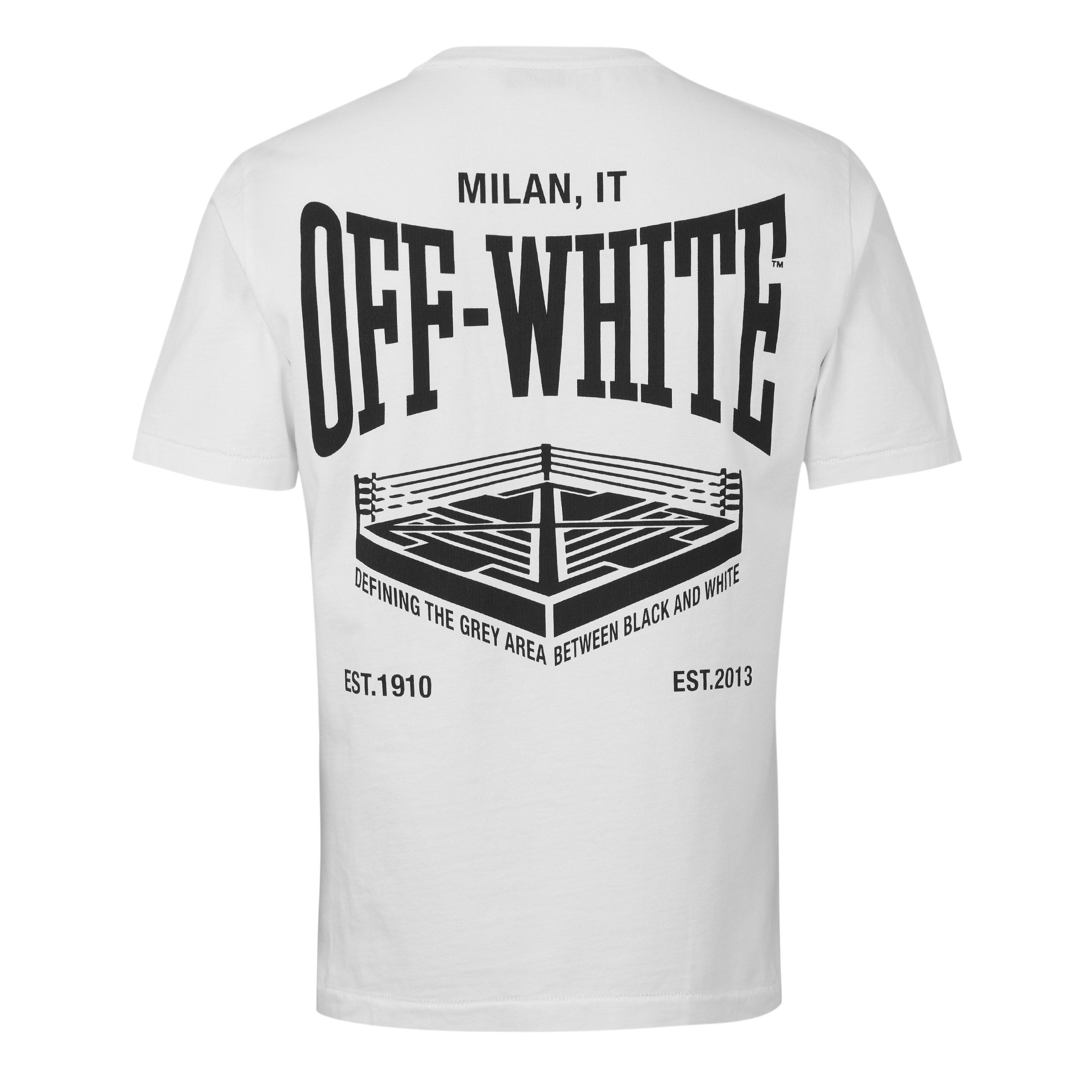 Black/White - Off White x Everlast - Off-White™ c/o Everlast Mens Gym Tee - 2