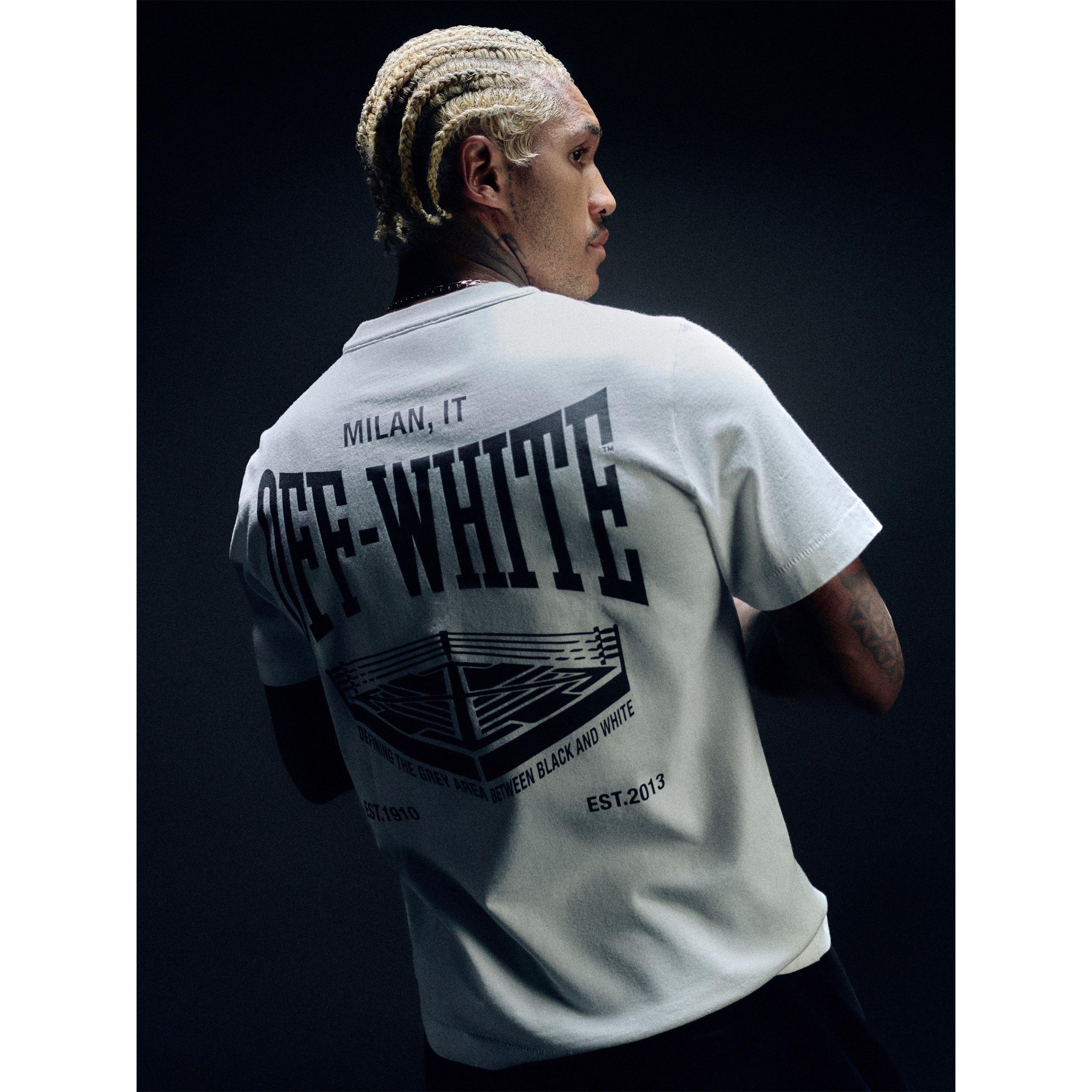 Black/White - Off White x Everlast - Off-White™ c/o Everlast Mens Gym Tee - 4