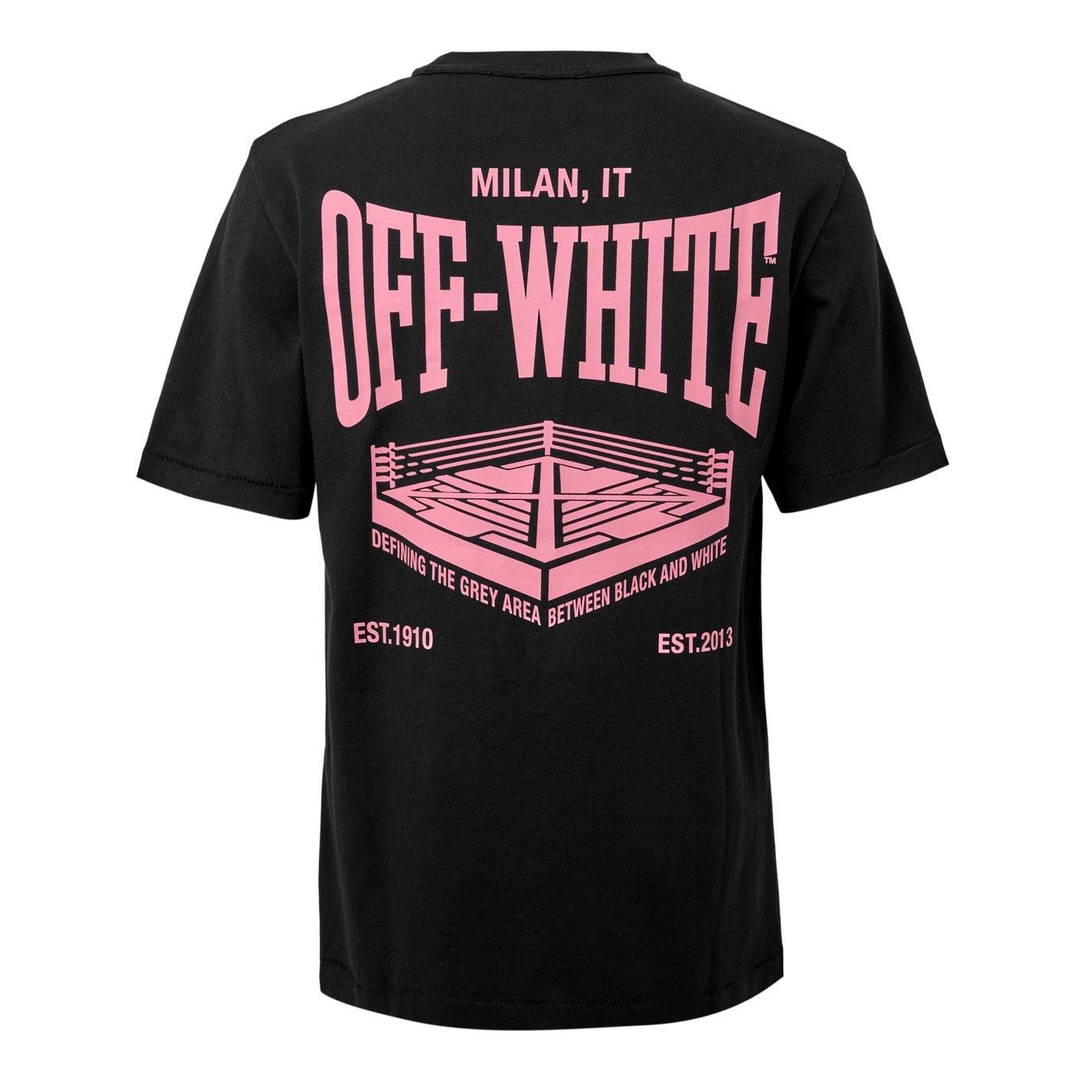 Black/Pink - Off White x Everlast - Off-White™ c/o Everlast Mens Gym Tee - 2