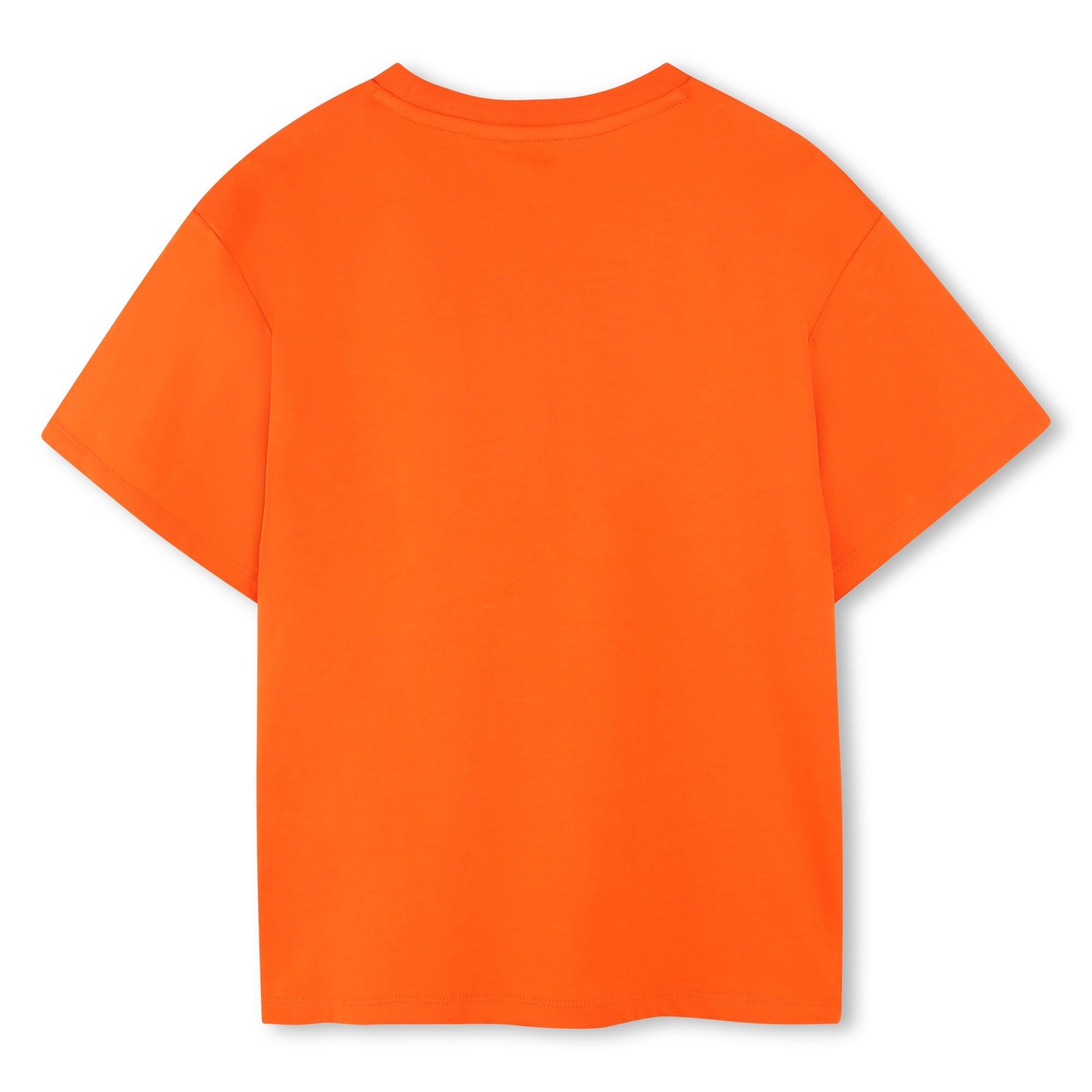 Orange - Kenzo - Unisex Kids' Tiger Short-Sleeve T-Shirt - 2