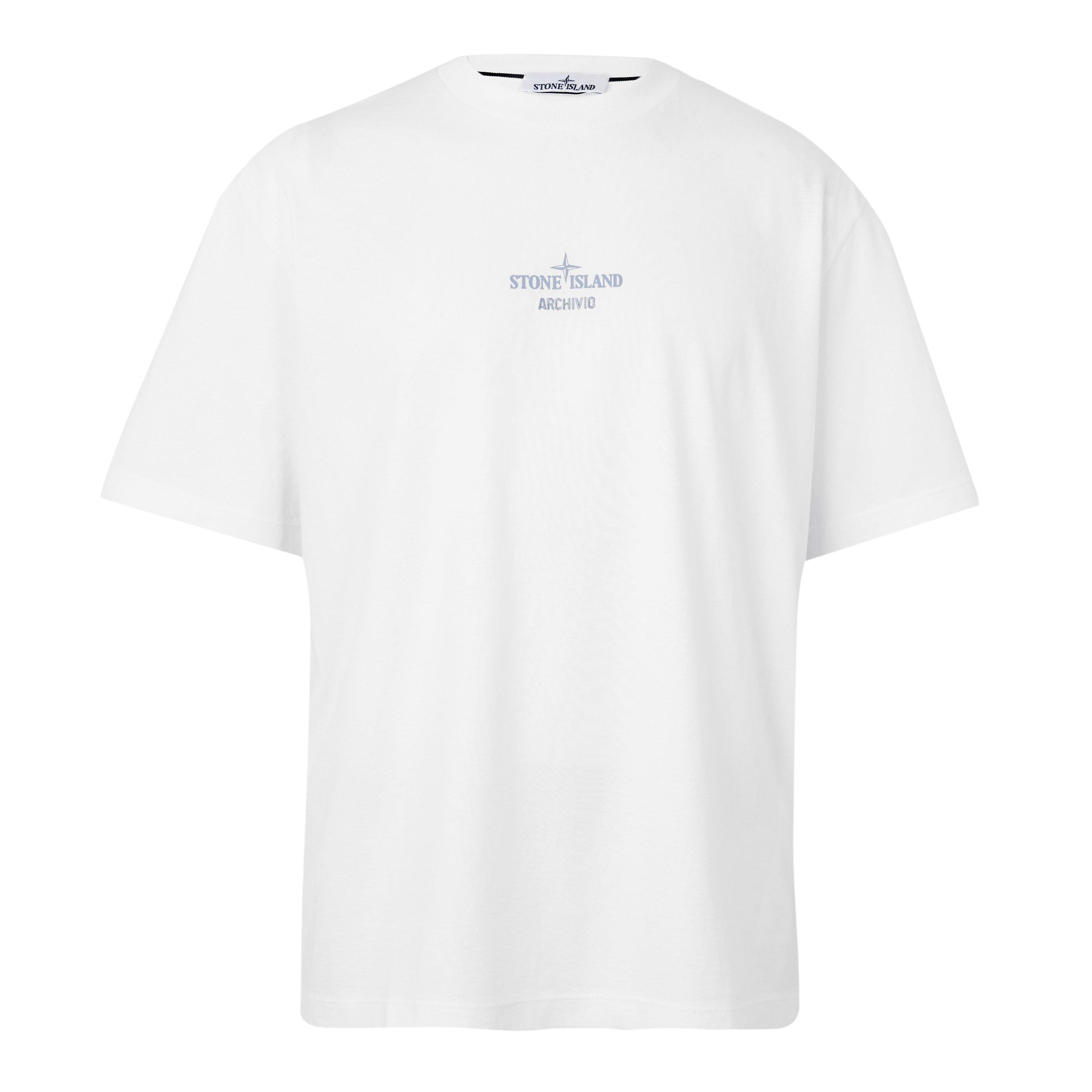 Stone Island Stone Archivio Tee Sn64 - White V0001 - L