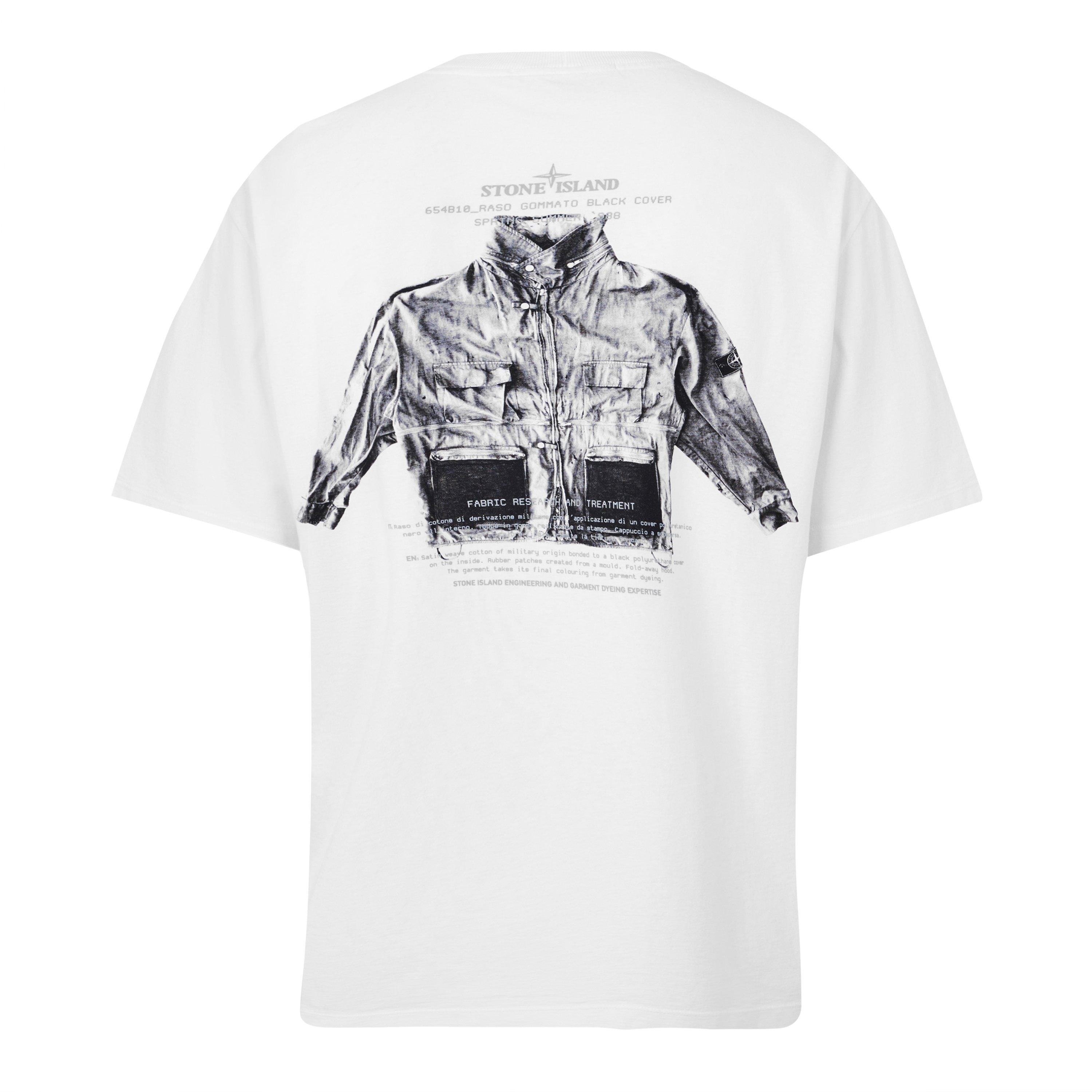 White V0001 - Stone Island - Stone Archivio Tee Sn64 - 2