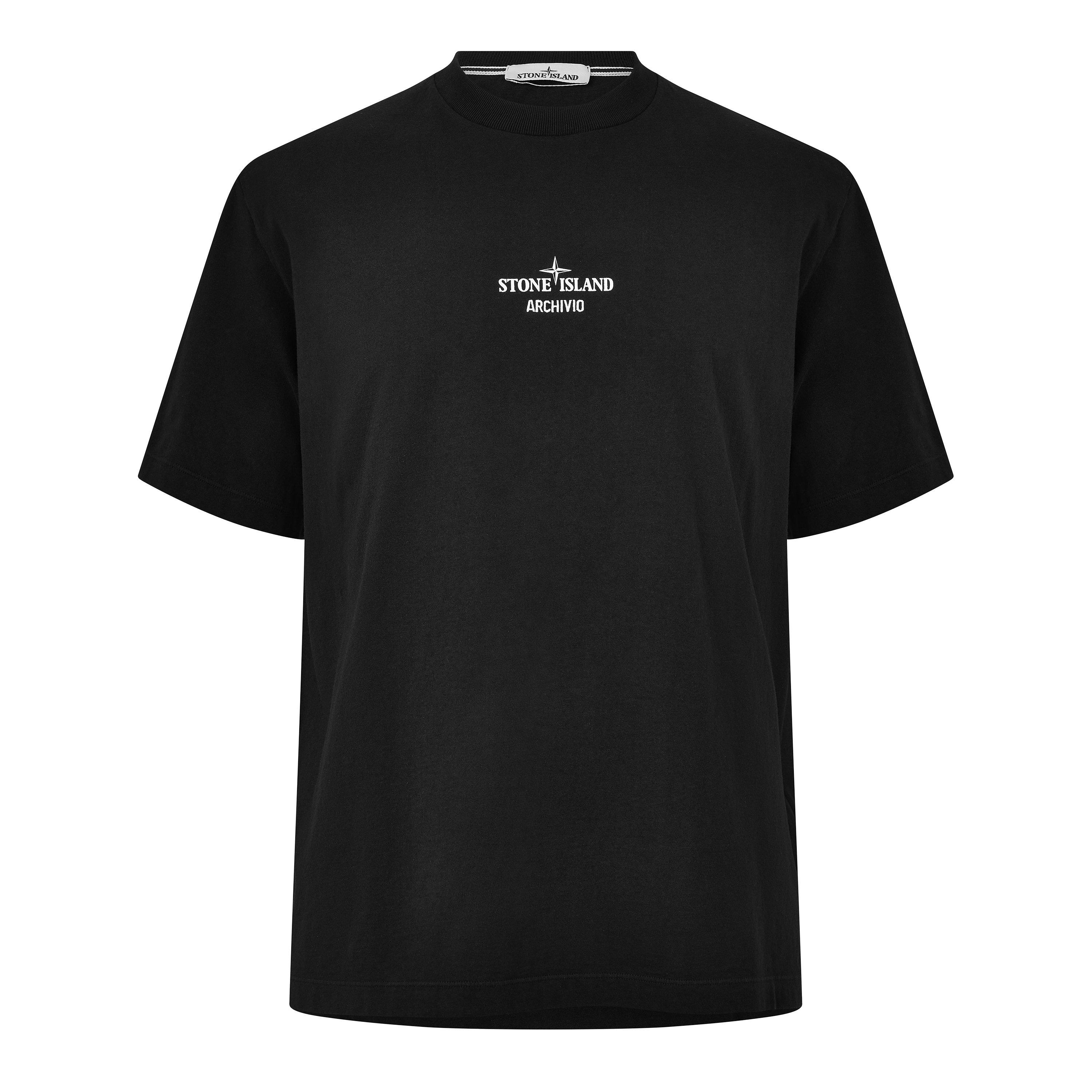 Black V0029 - Stone Island - Stone Archivio Tee Sn64 - 1