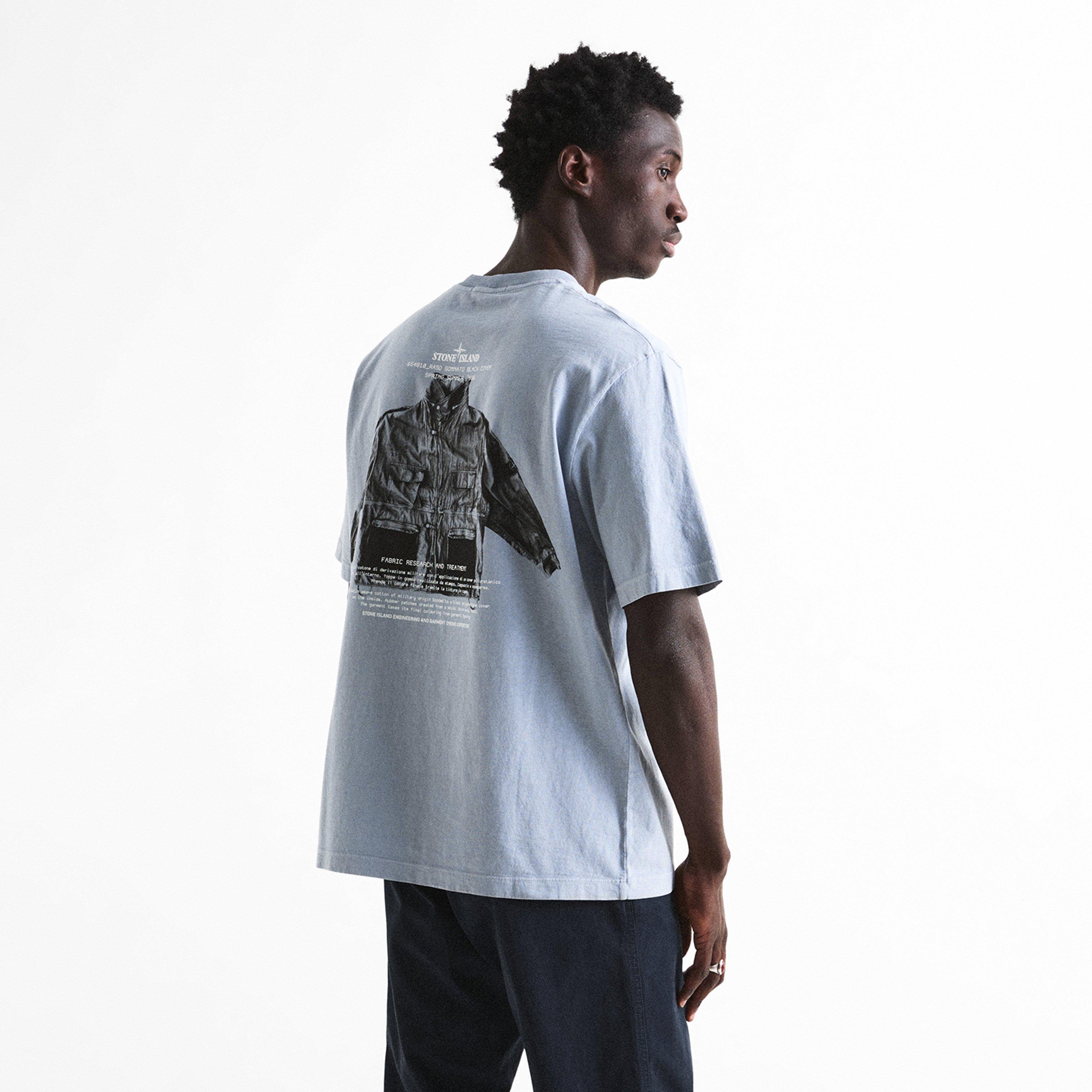 Ash Grey V0049 - Stone Island - Stone Archivio Tee Sn64 - 4