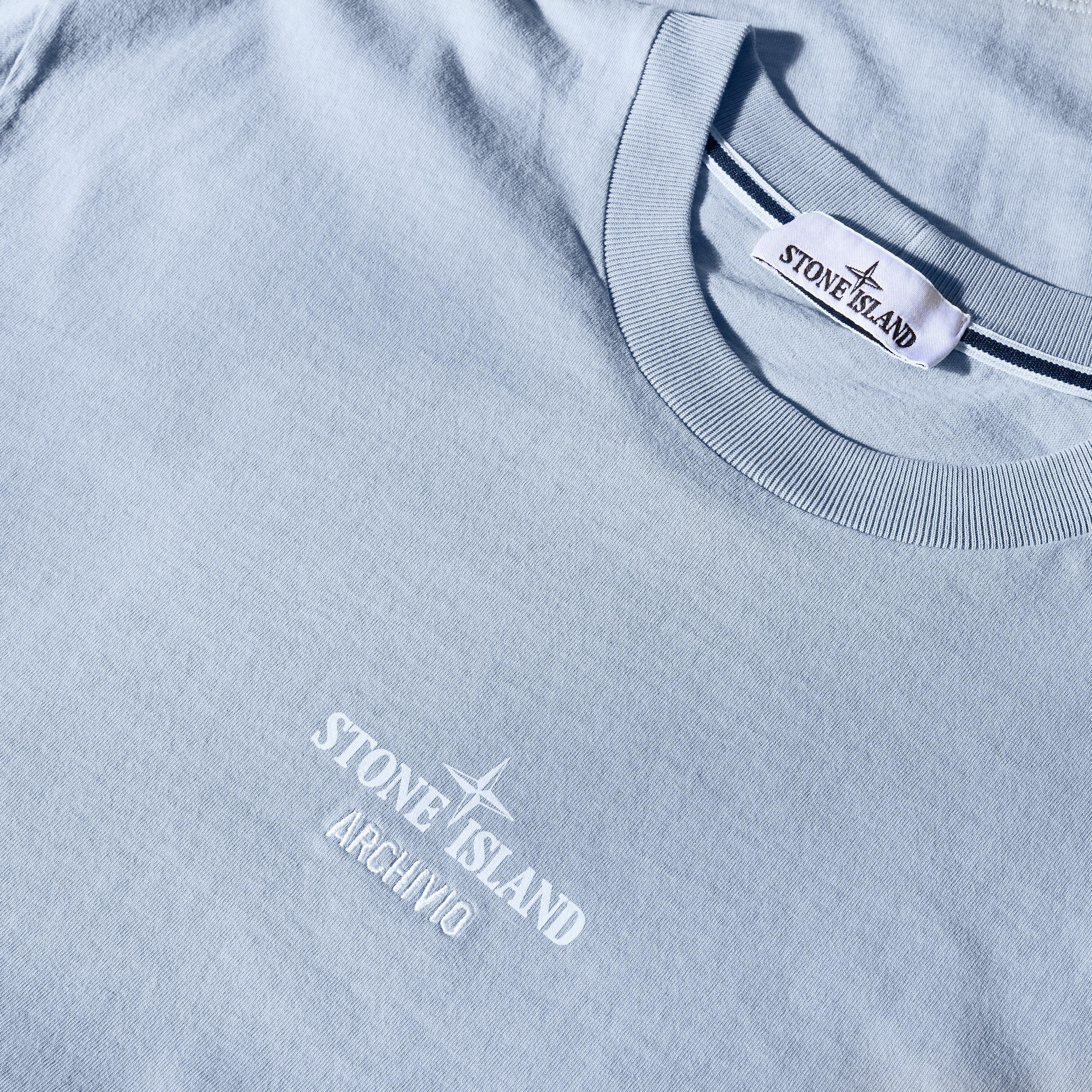 Ash Grey V0049 - Stone Island - Stone Archivio Tee Sn64 - 5
