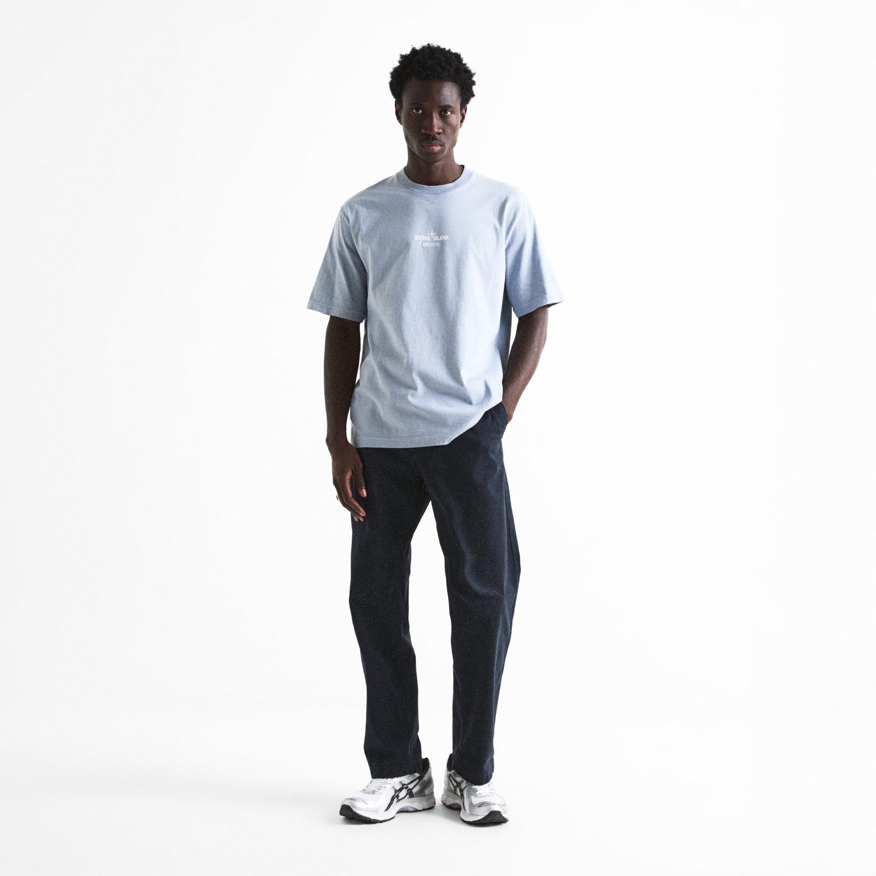 Ash Grey V0049 - Stone Island - Stone Archivio Tee Sn64 - 6