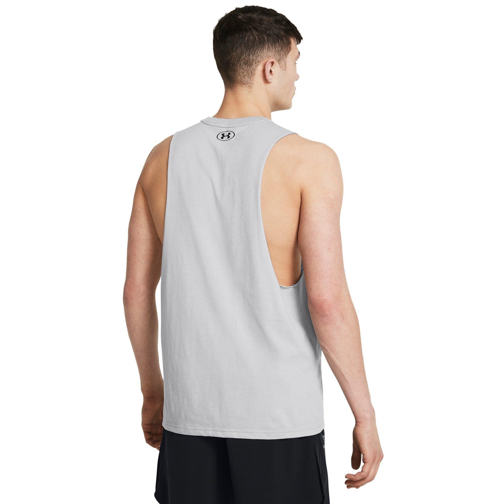 Grey - Under Armour - Regular Fit Graphic T-Shirt - 4