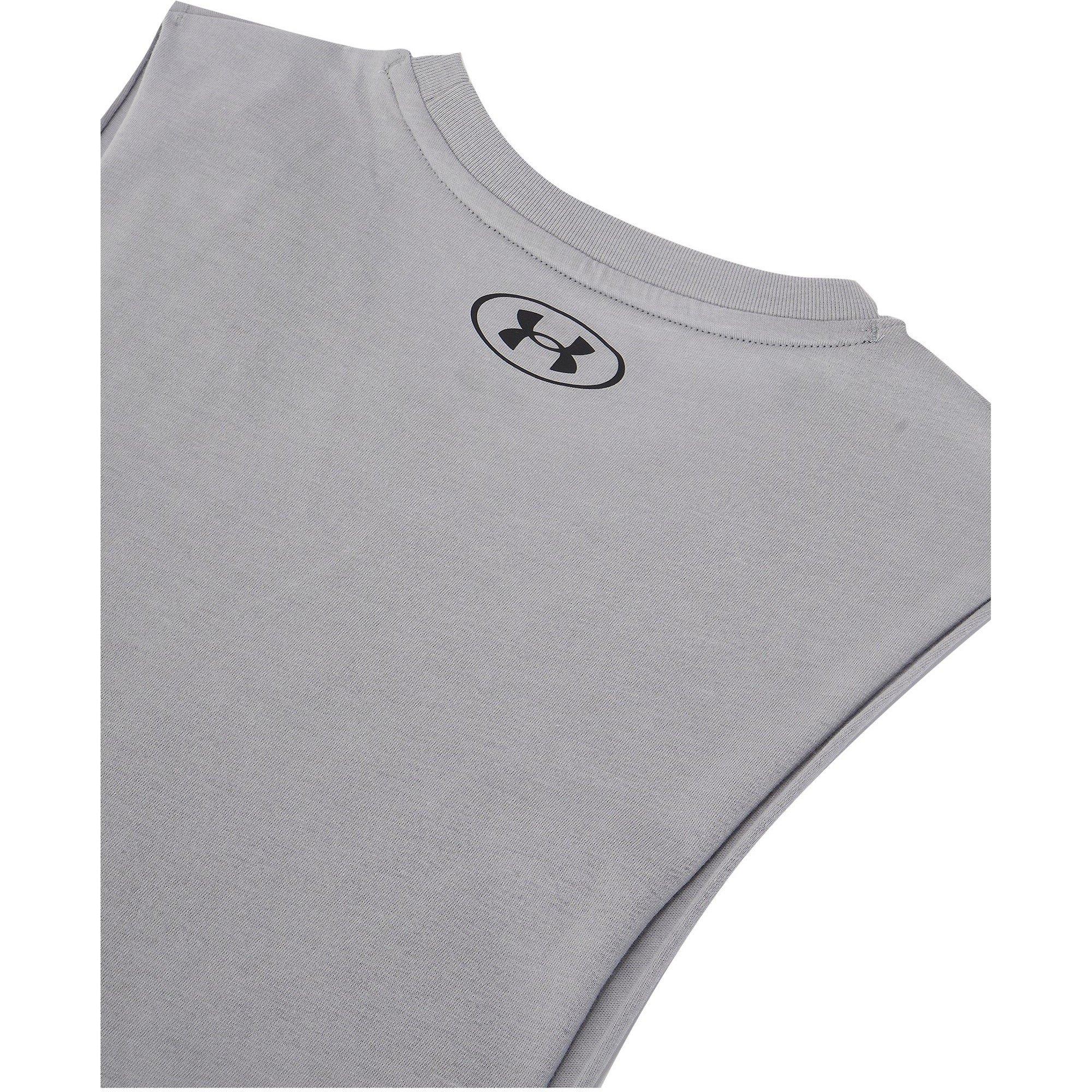 Grey - Under Armour - Regular Fit Graphic T-Shirt - 7