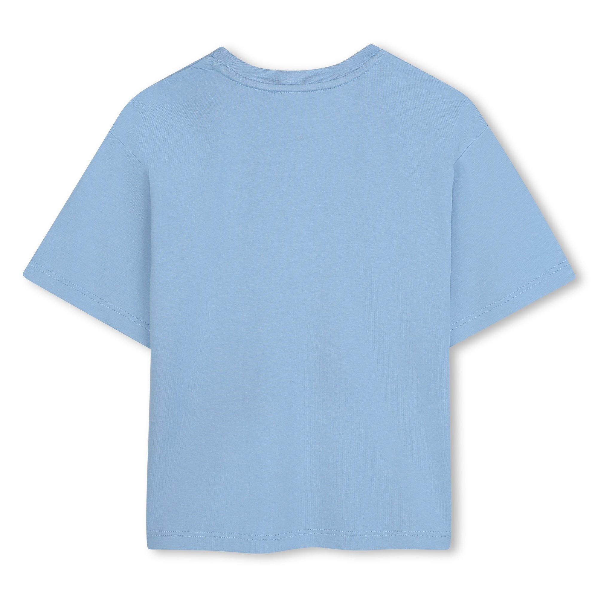 Blue - Marc Jacobs - Kids' Print Short-Sleeve Regular Fit T-Shirt - 2