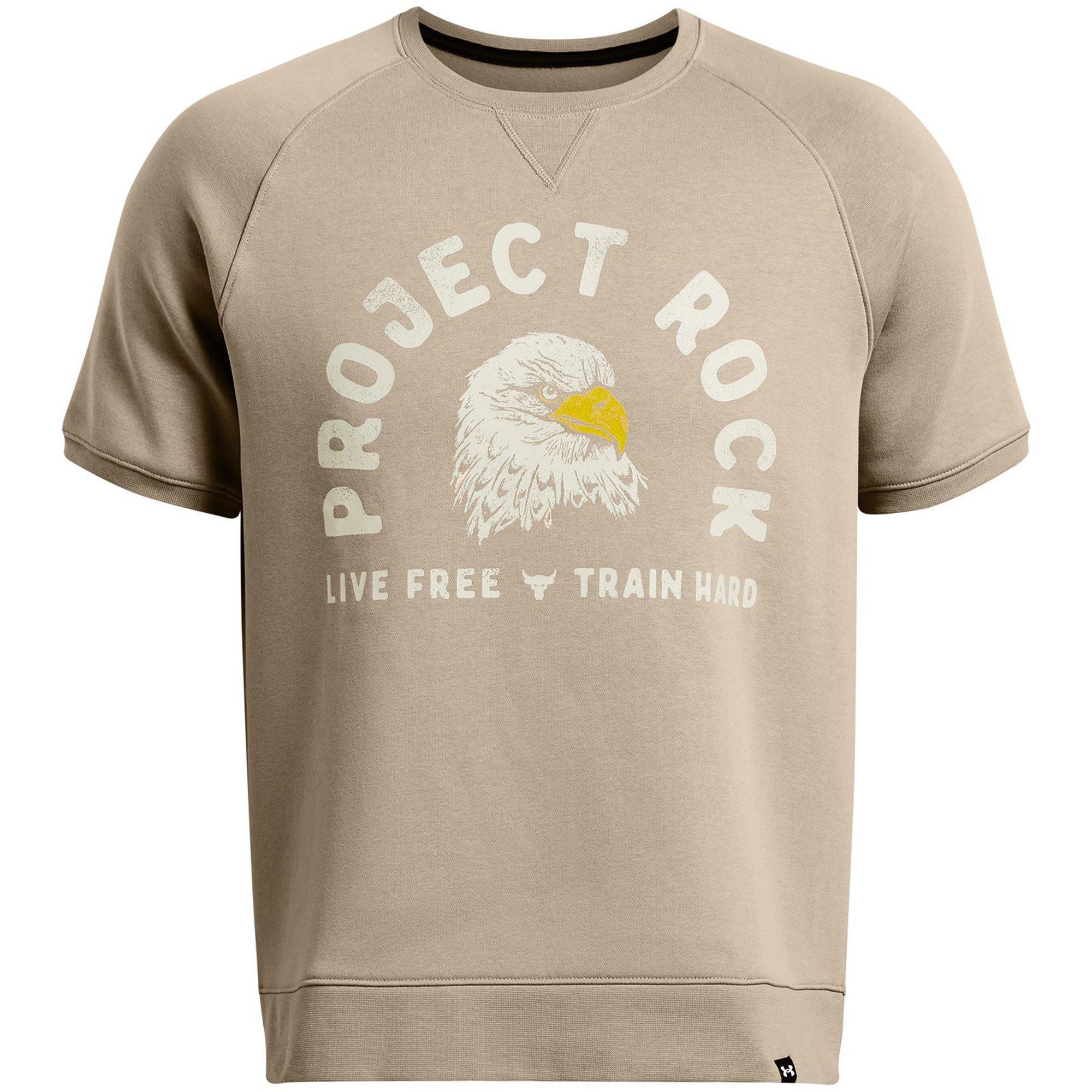 Brown - Under Armour - Men's PR Eagle Crew Regular Fit T-Shirt - 1