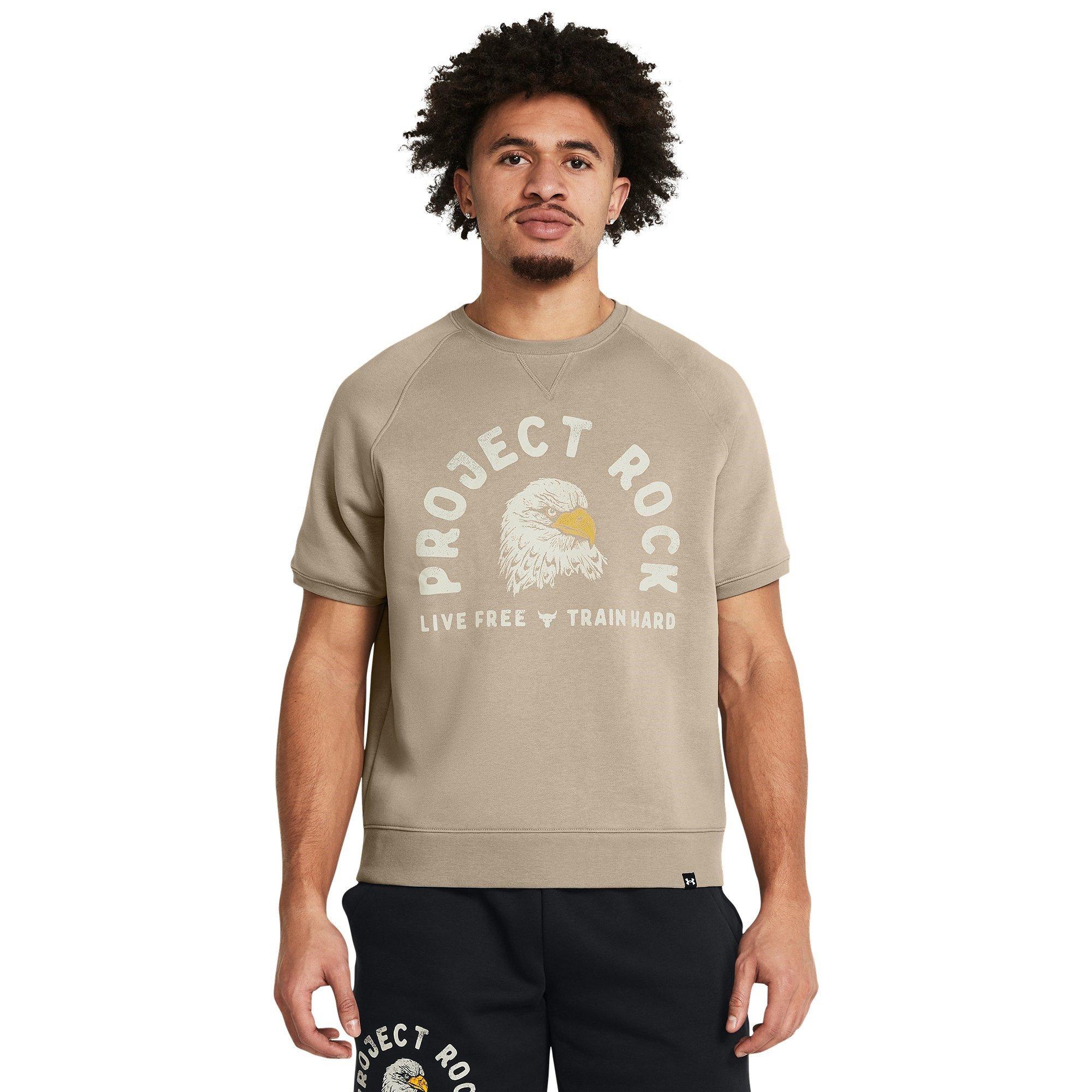 Brown - Under Armour - Men's PR Eagle Crew Regular Fit T-Shirt - 2