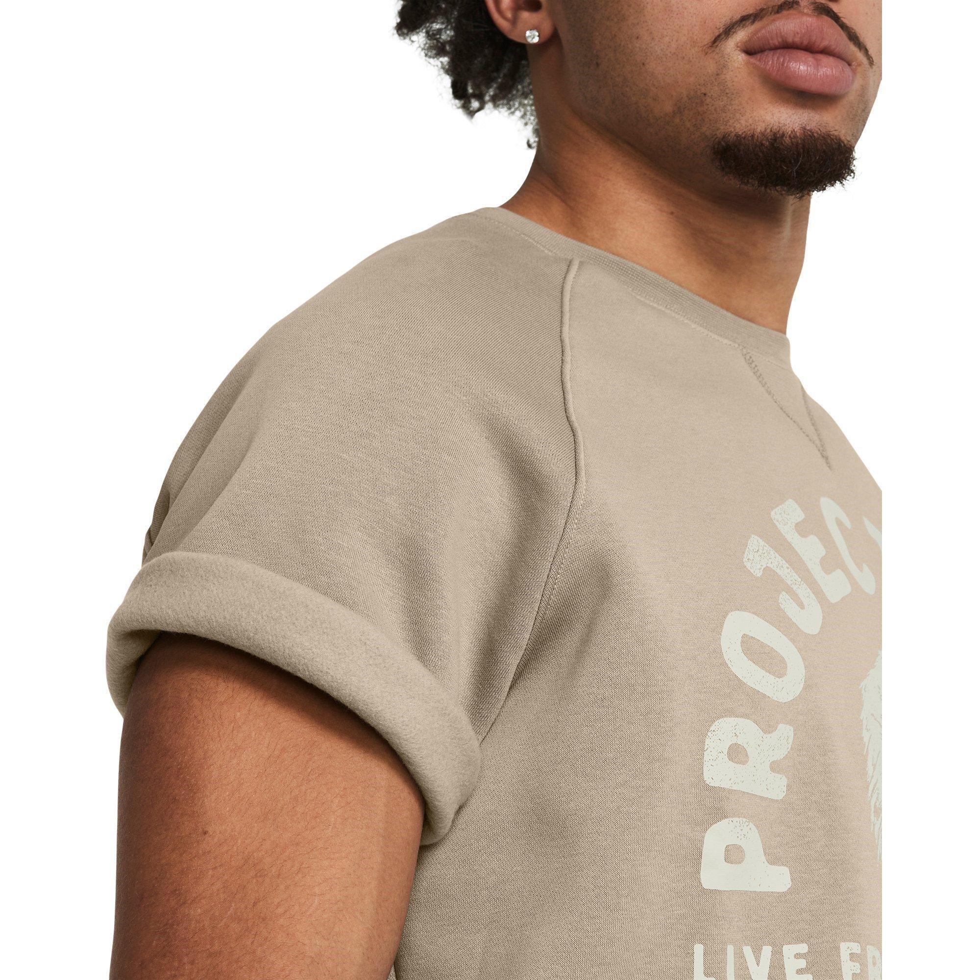 Brown - Under Armour - Men's PR Eagle Crew Regular Fit T-Shirt - 4