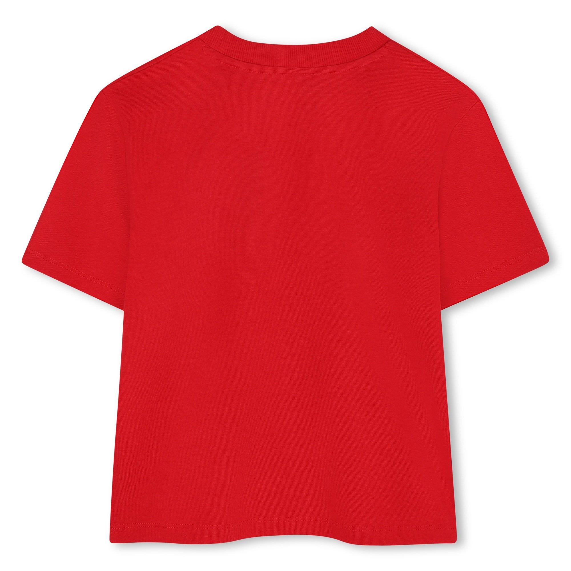 Red - Kenzo - Kenzo Graphic SS Tee Jn61 - 2