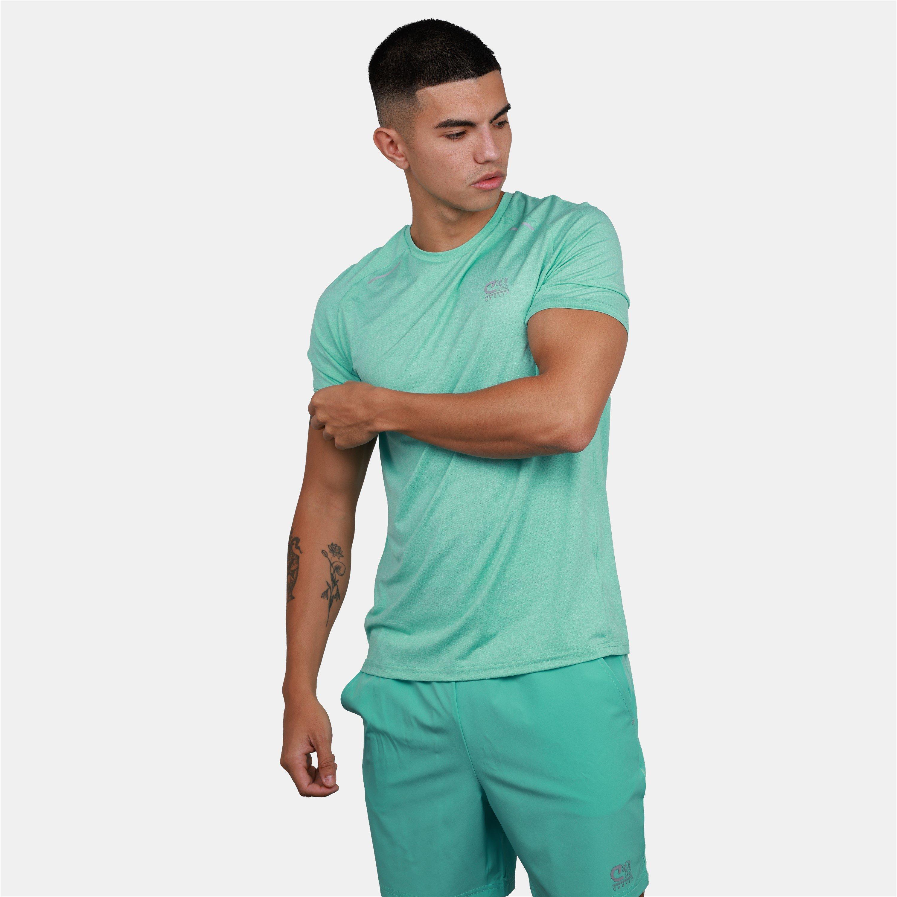 Mint Green - Cruyff - Cruyff Hydrogen Tee - 2