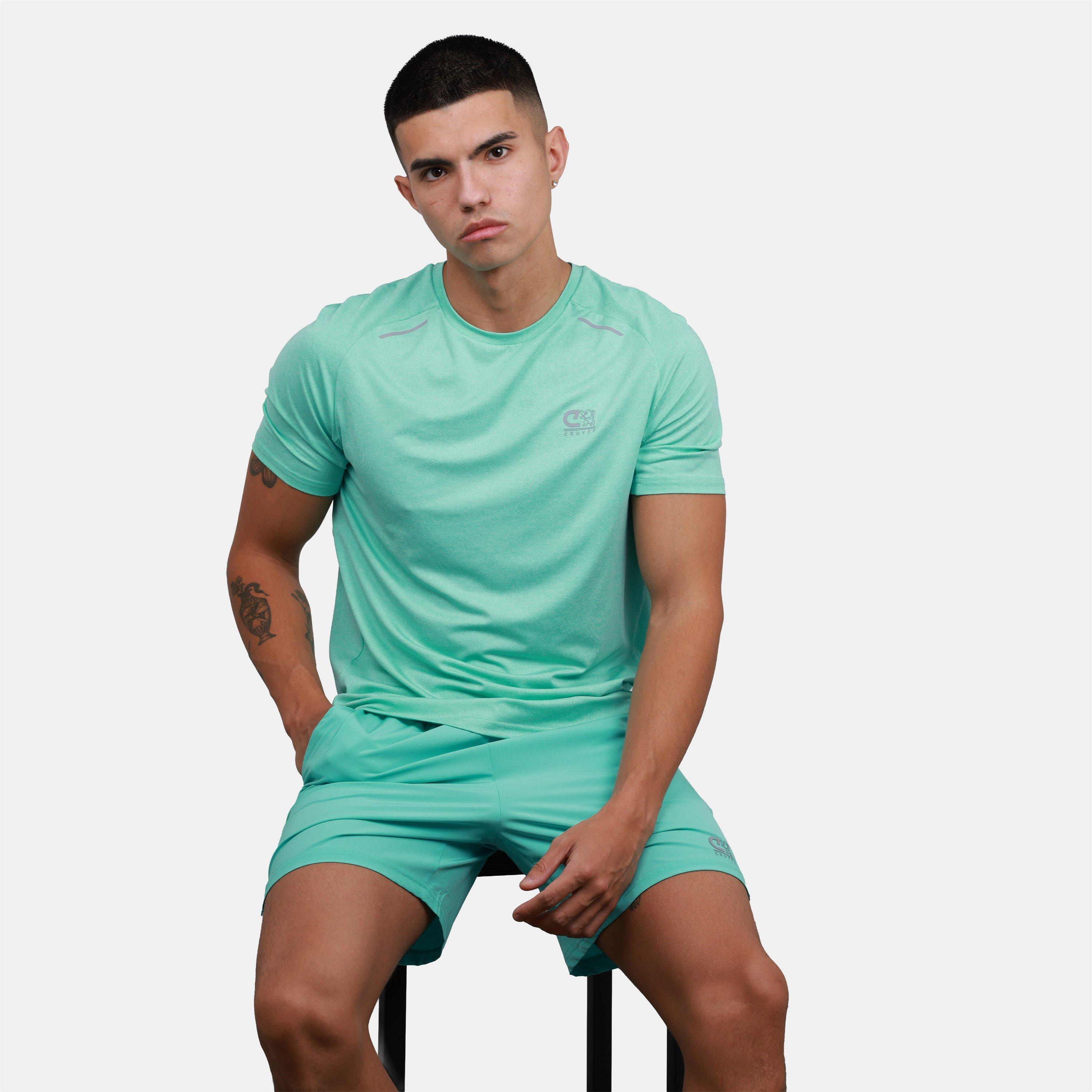 Mint Green - Cruyff - Cruyff Hydrogen Tee - 7