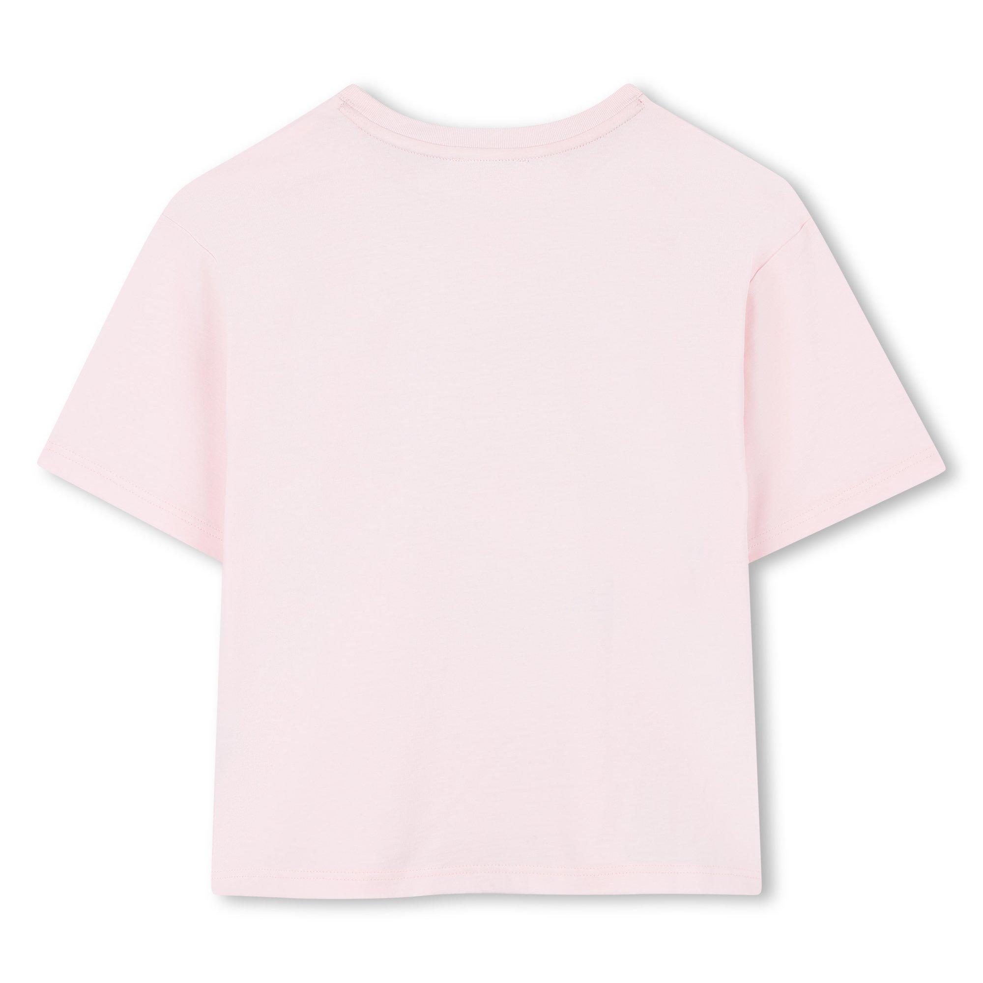 Marc Jacobs Girls Kids' Lipstick Short Sleeve T-Shirt - Pink - 12Y