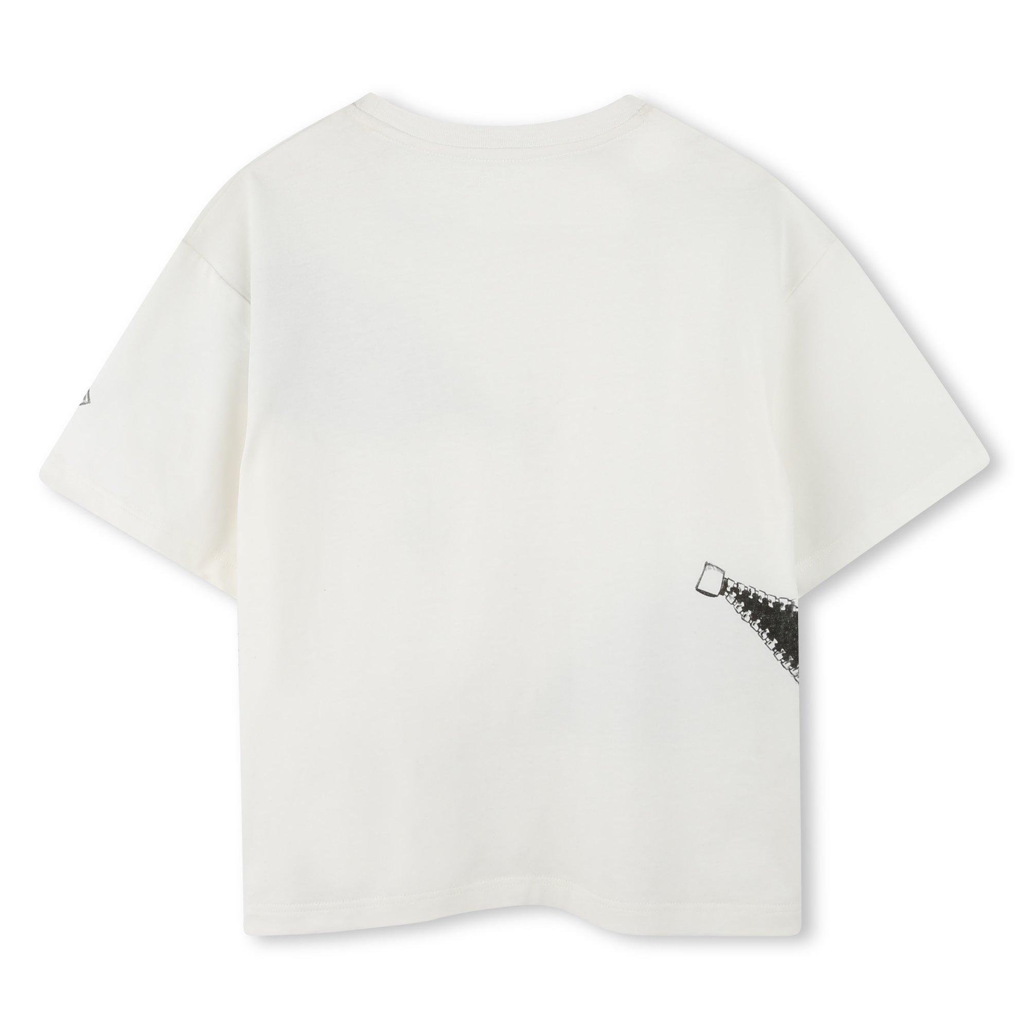 Crème - Marc Jacobs - Marc Zipped SS Tee Jn61 - 2