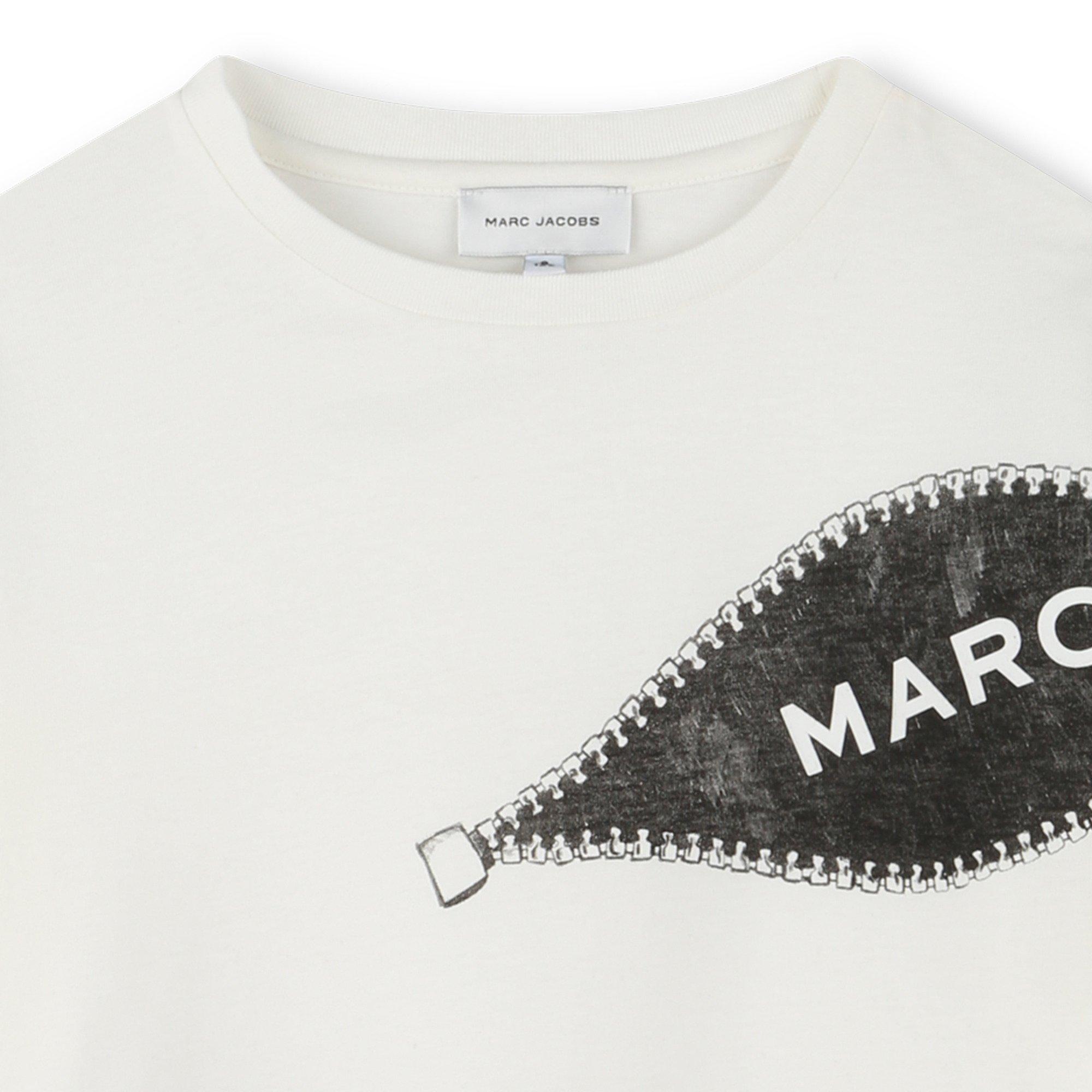 Crème - Marc Jacobs - Marc Zipped SS Tee Jn61 - 3