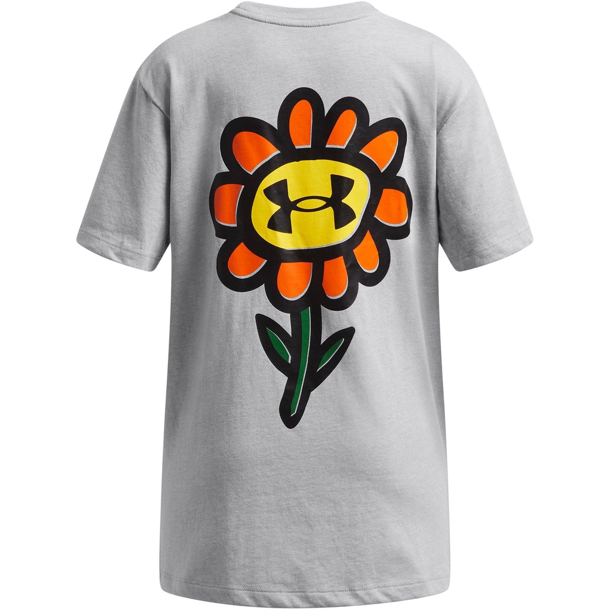 Grey - Under Armour - Nurture Game Short-Sleeve Regular Fit T-Shirt - 2