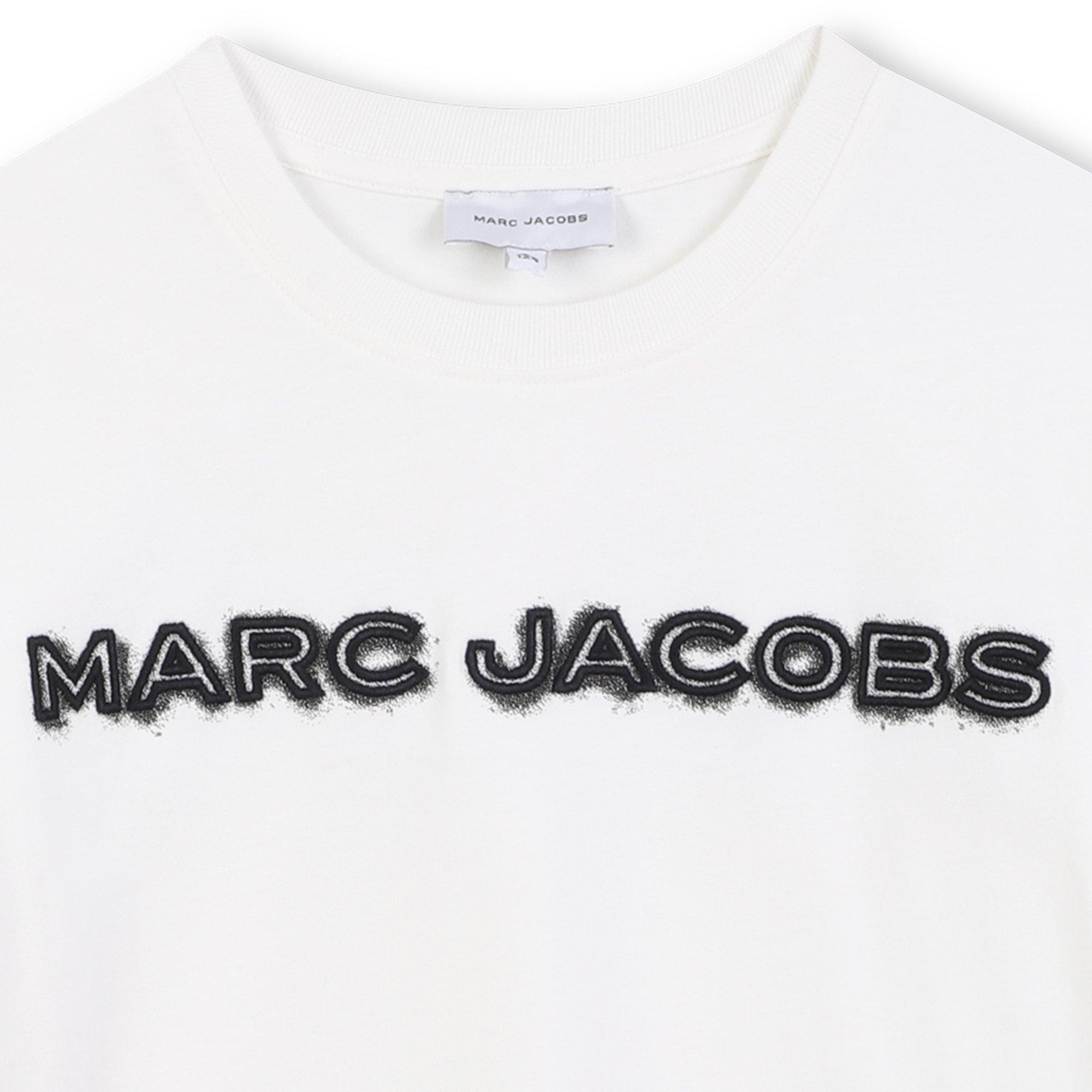 Cream - Marc Jacobs - Kids' Embroidery T-Shirt - 3