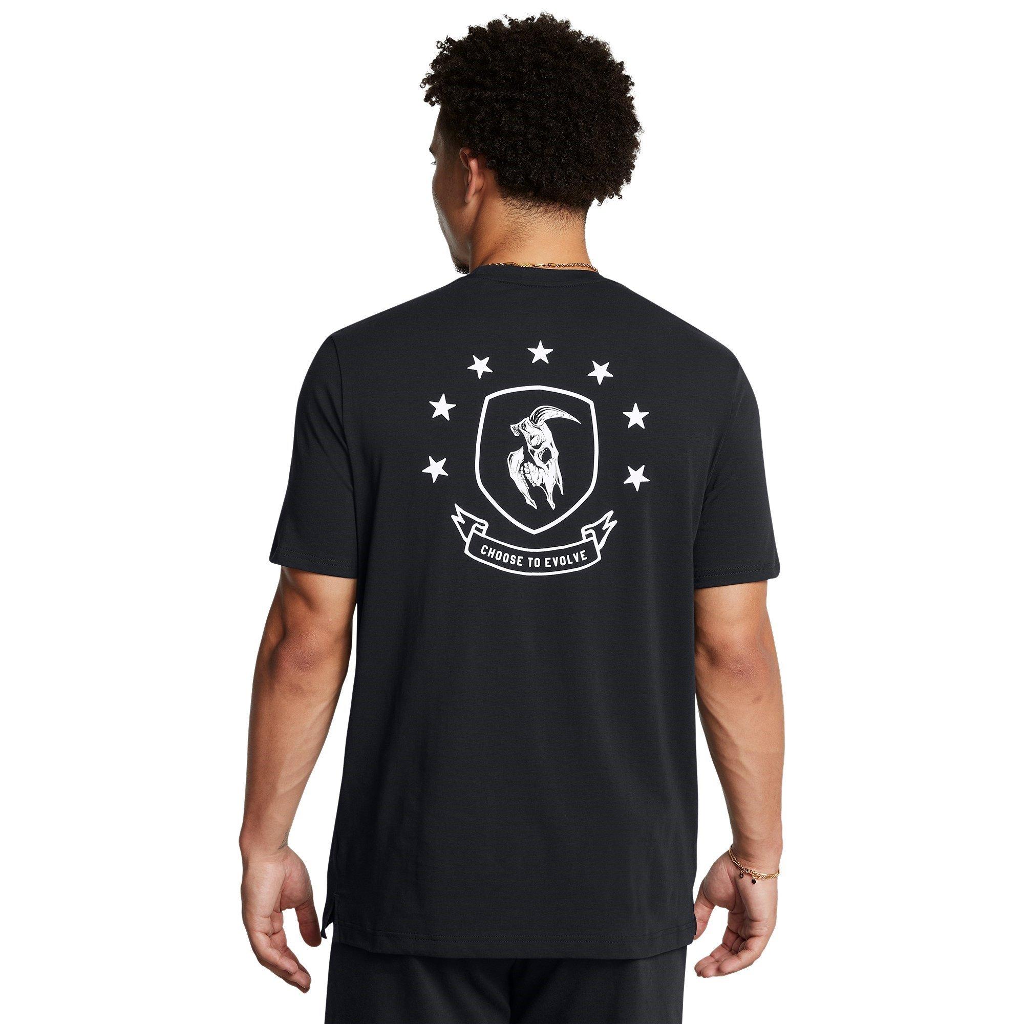 Black - Under Armour - Men's Regular Fit Short-Sleeve T-Shirt - 3