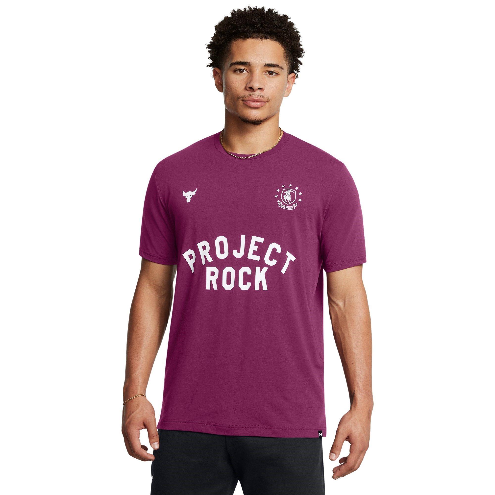 Purple - Under Armour - Regular Fit Short-Sleeve T-Shirt - 2