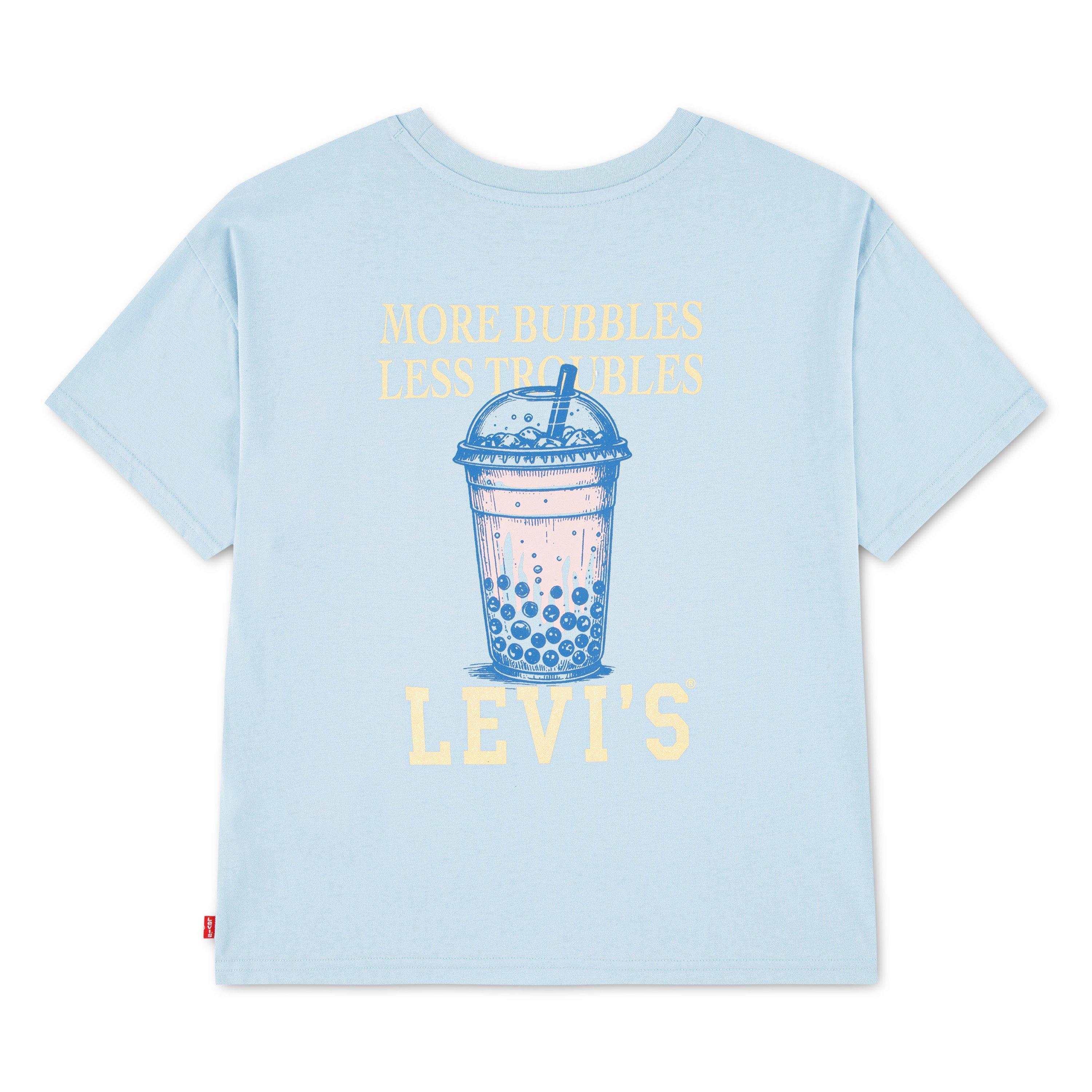 Blue - Levis - Levis Oversized SS T Jn64 - 1