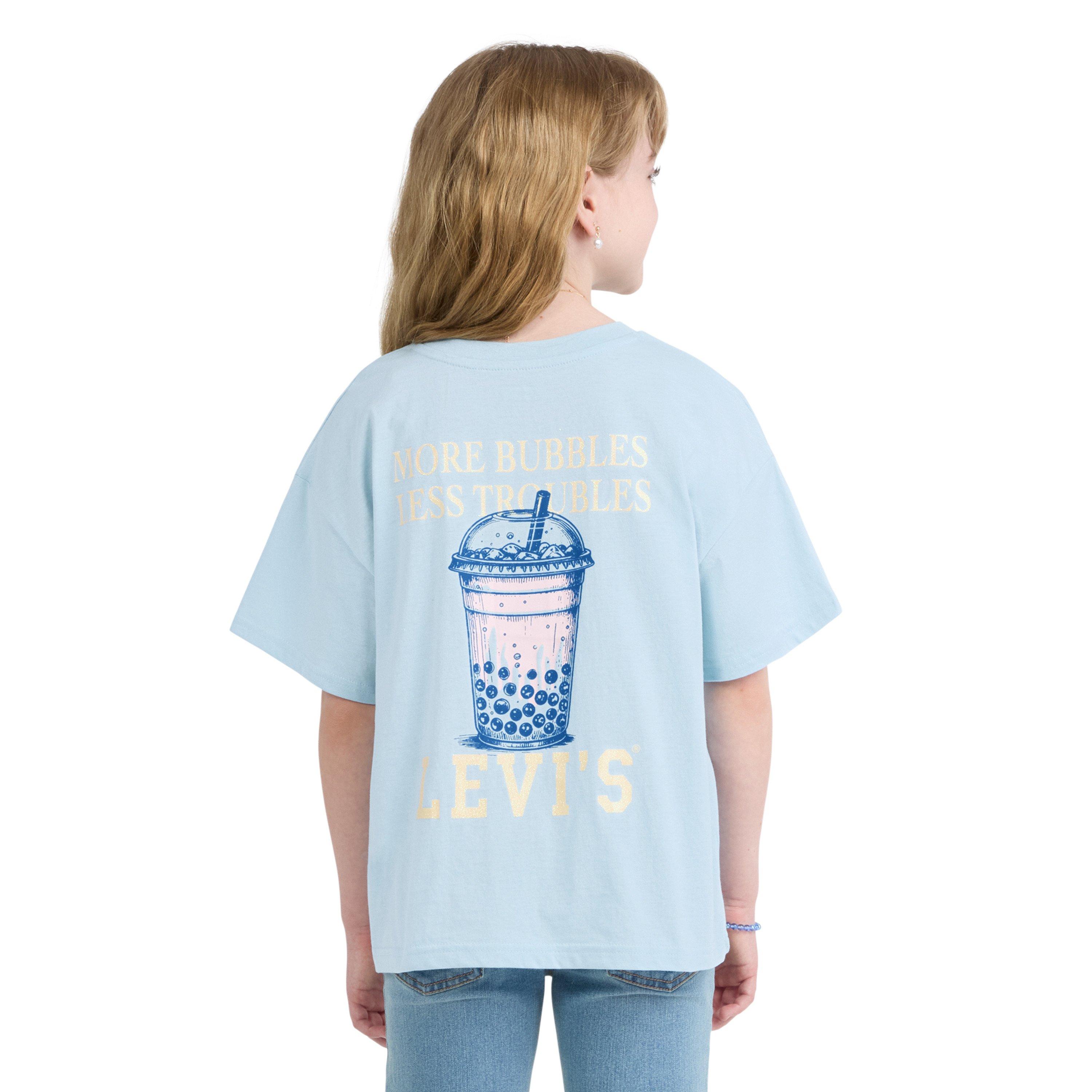 Blue - Levis - Levis Oversized SS T Jn64 - 2