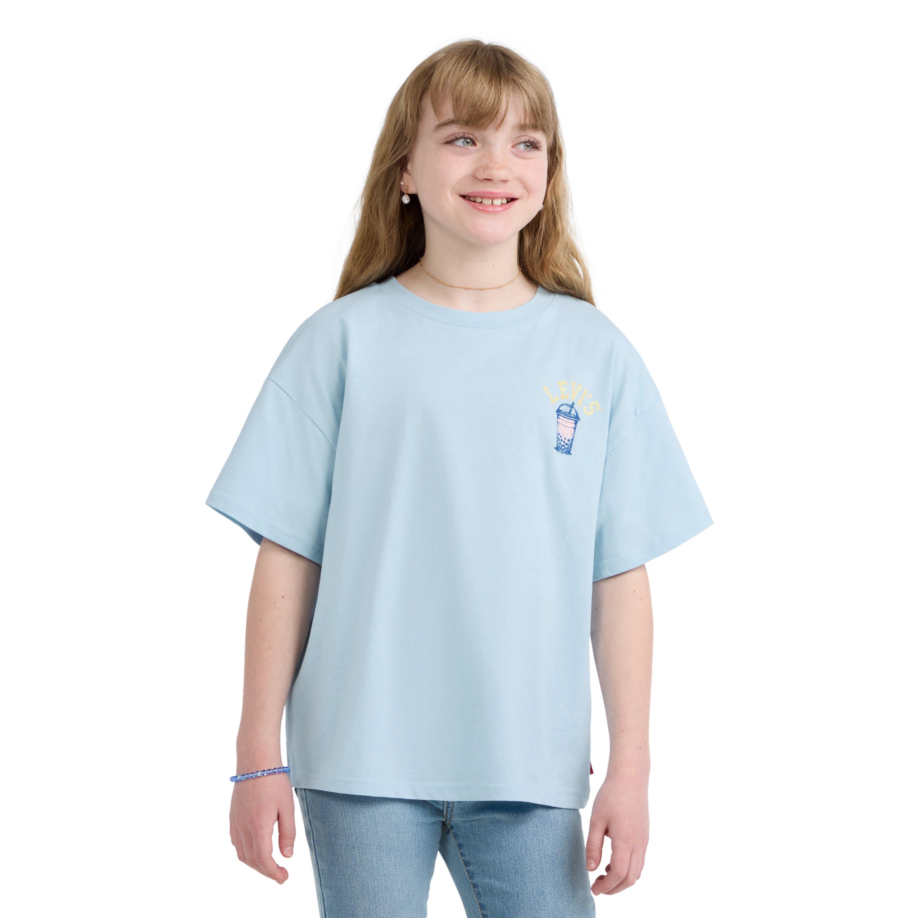 Blue - Levis - Levis Oversized SS T Jn64 - 3