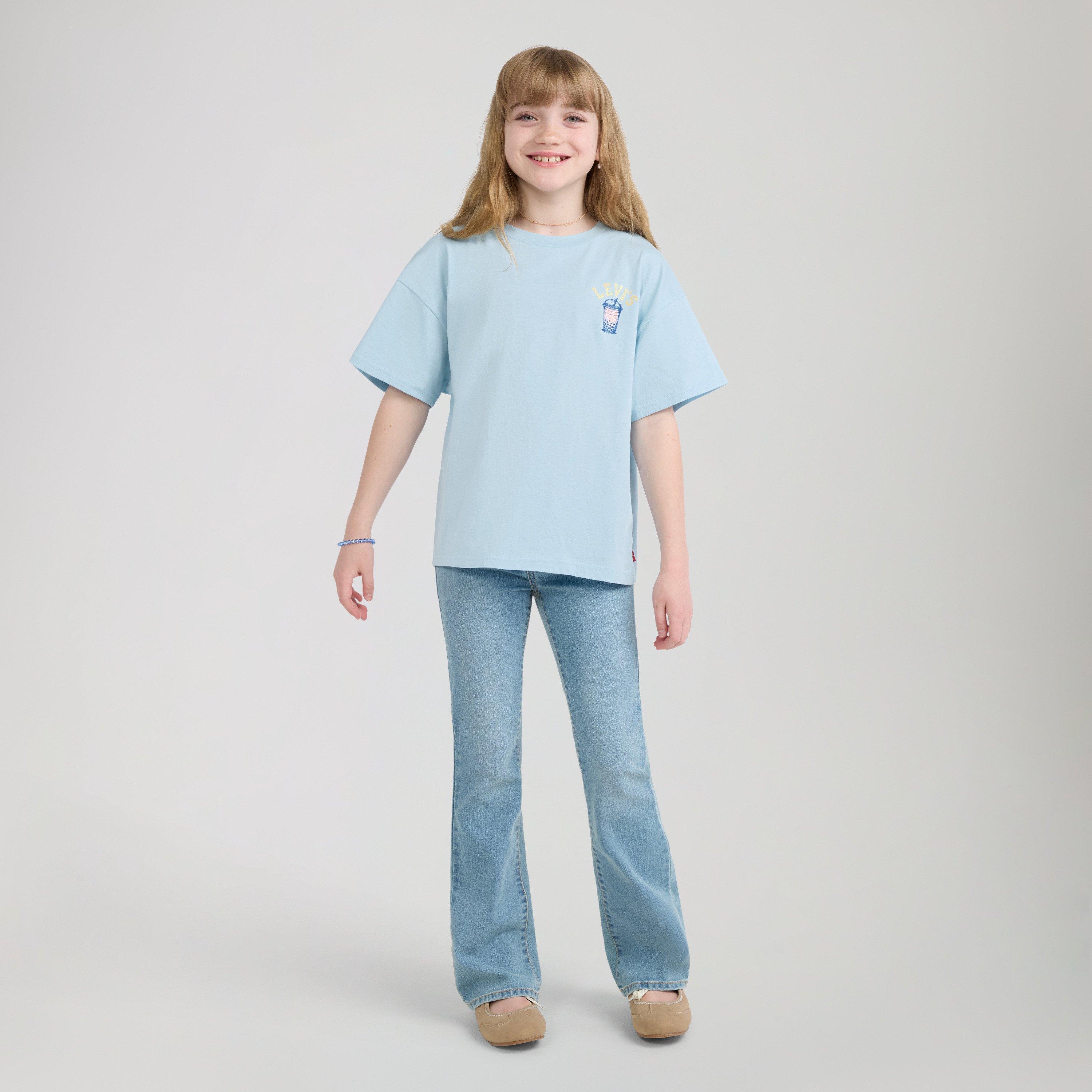 Blue - Levis - Levis Oversized SS T Jn64 - 4