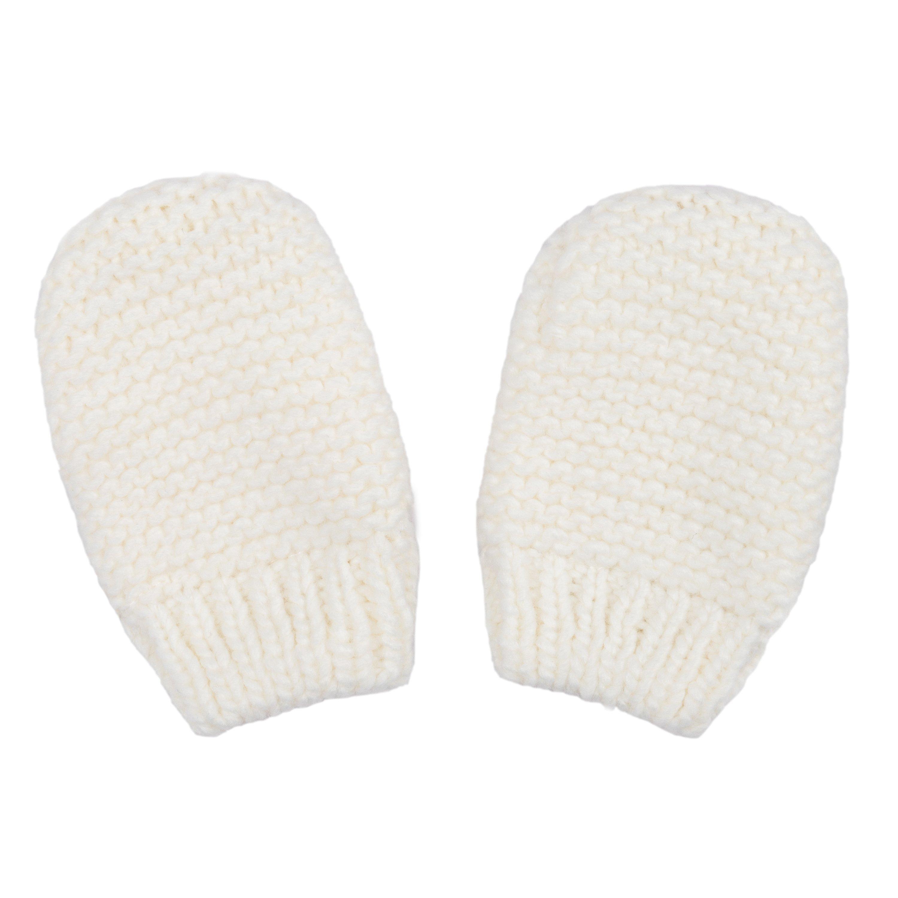 WHITE - Hello World - Knitted Bobble Hats - 4