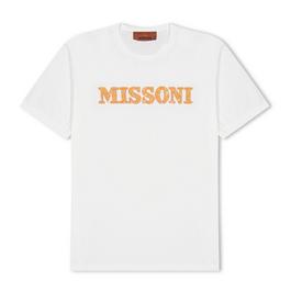 Missoni Logo Cotton T Shirt Juniors