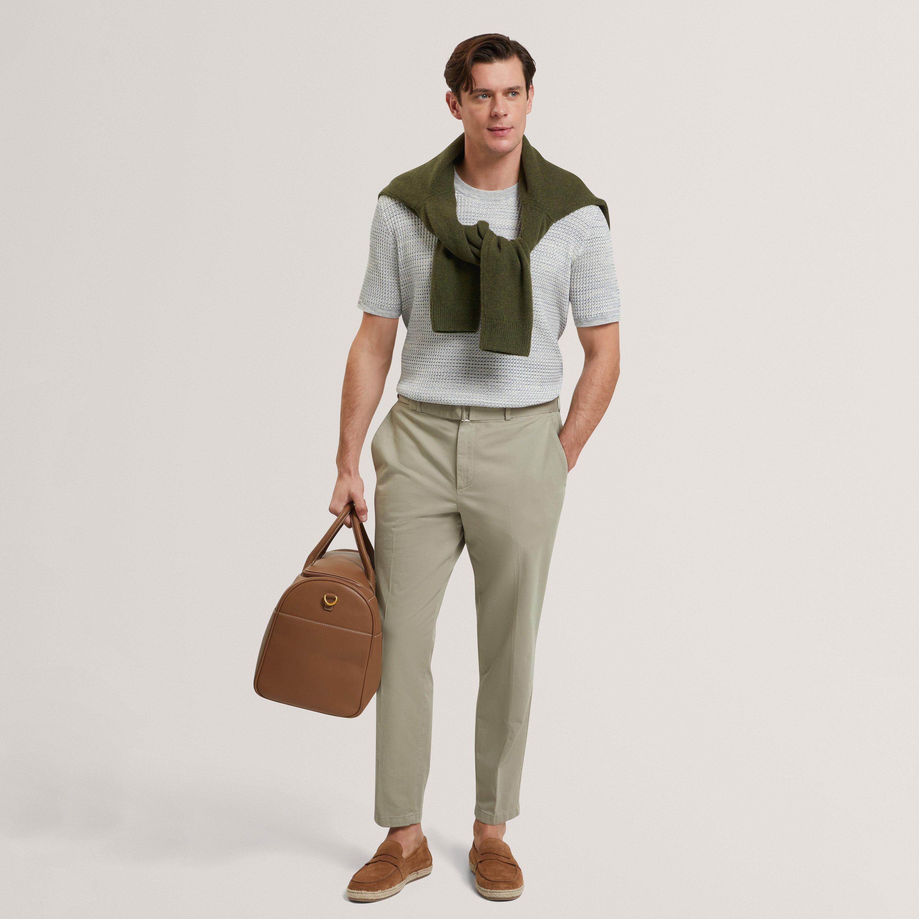 Mid-Green - Ted Baker - Ted SSRelxFit TxKntT Sn62 - 5